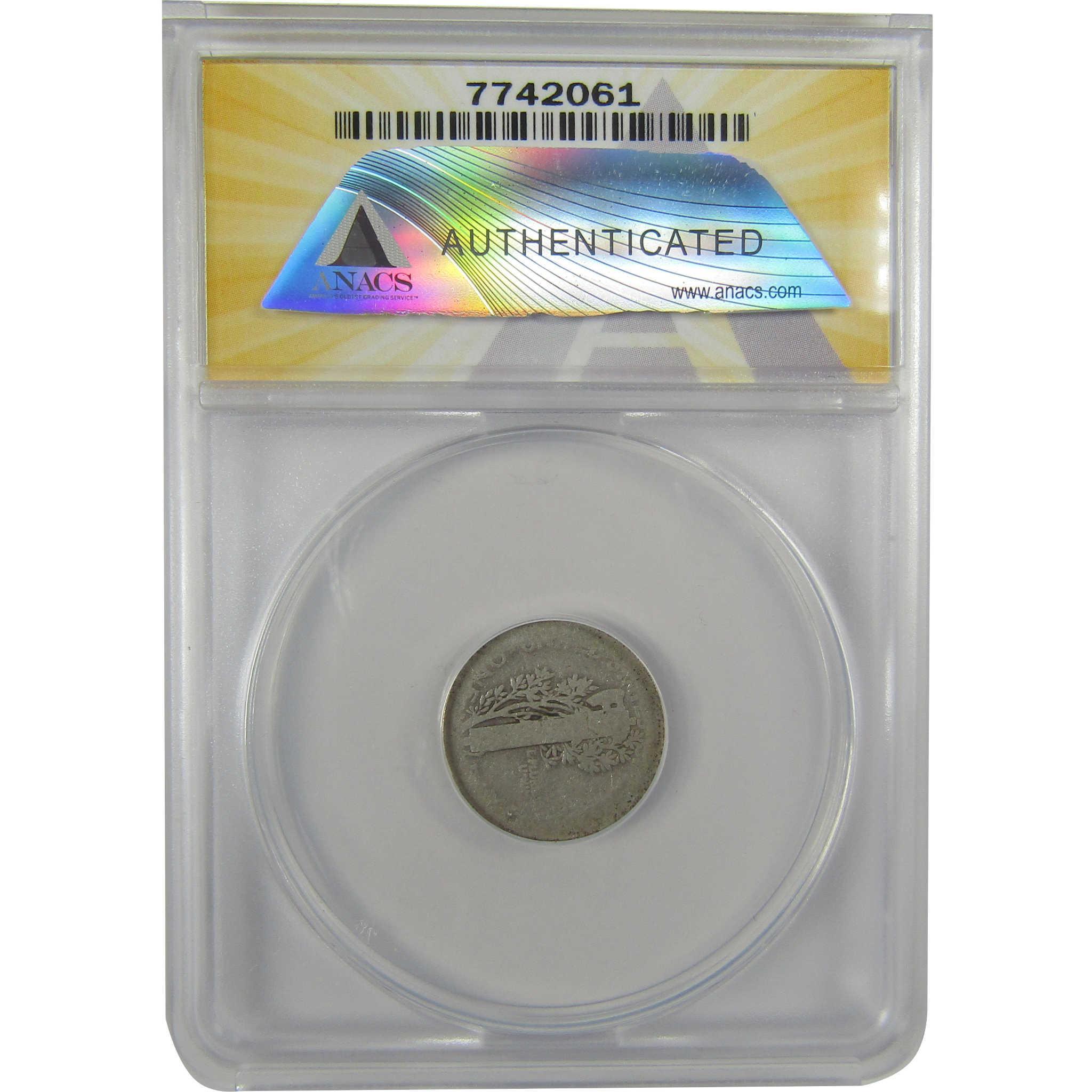 1916 D Mercury Dime FR 2 Details ANACS Silver 10c Coin SKU:I20007