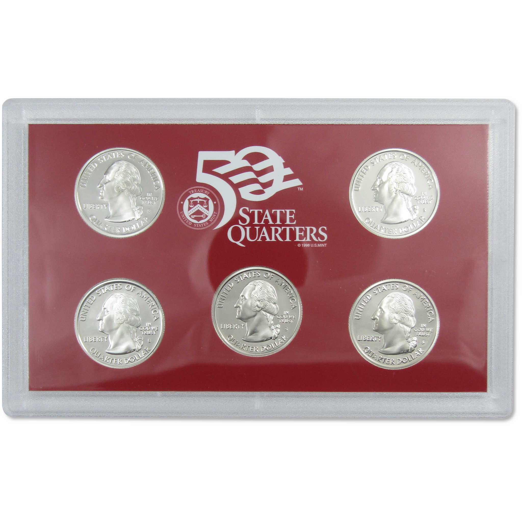 2005 Silver Proof Set U.S. Mint Original Government Packaging OGP COA