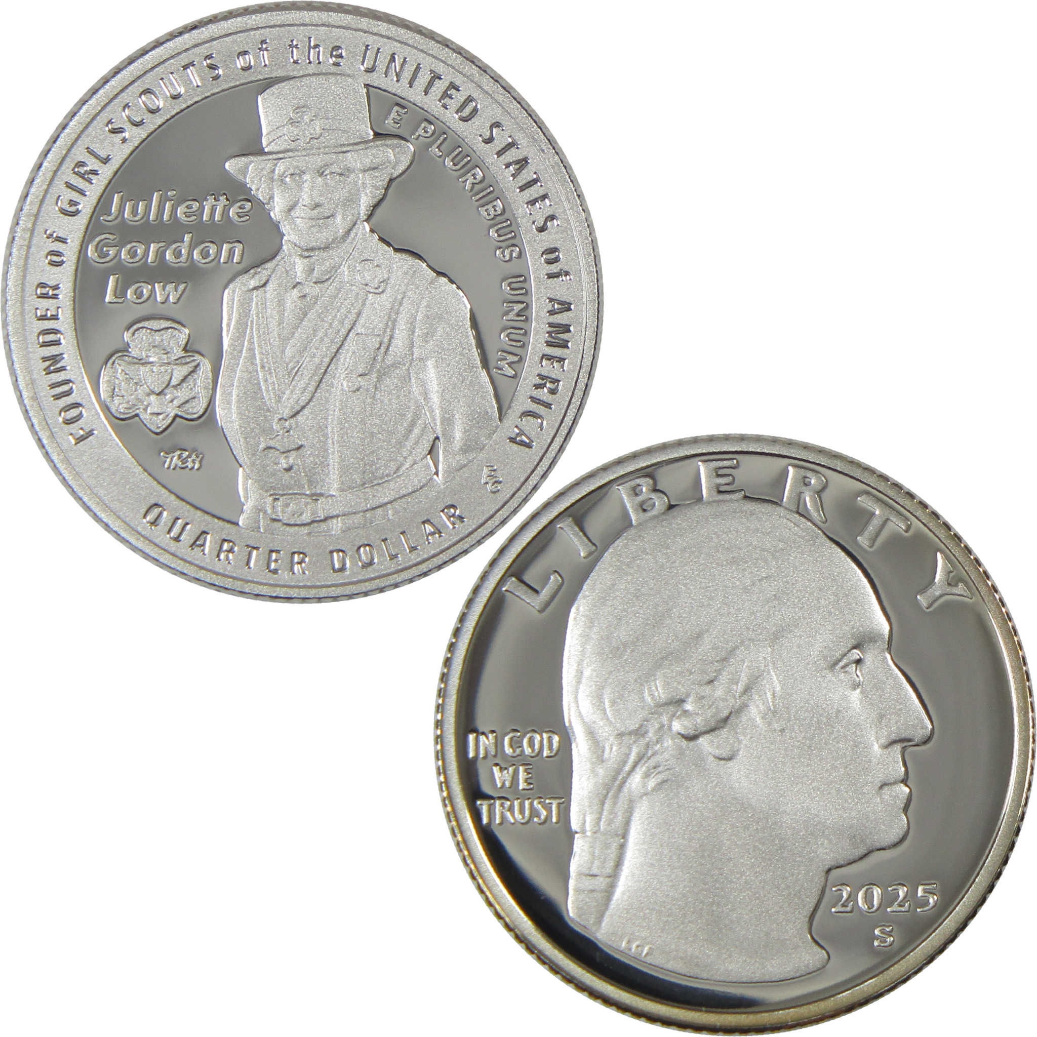 2025 S Juliette Gordon Low American Women Quarter .999 Silver Proof