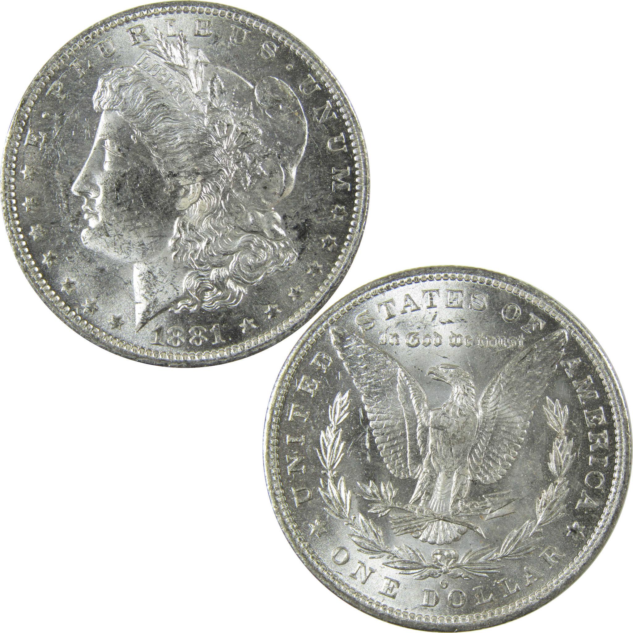 1881 O Morgan Silver Dollar Uncirculated Mint State $1 Coin SKU:I27756 - Morgan coin - Morgan silver dollar - Morgan silver dollar for sale - Profile Coins & Collectibles