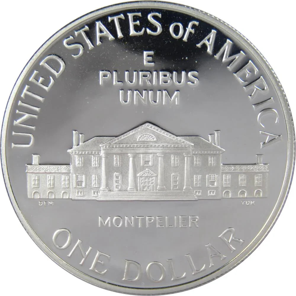 1993 S Bill of Rights Commemorative Silver Dollar Proof $1 Coin