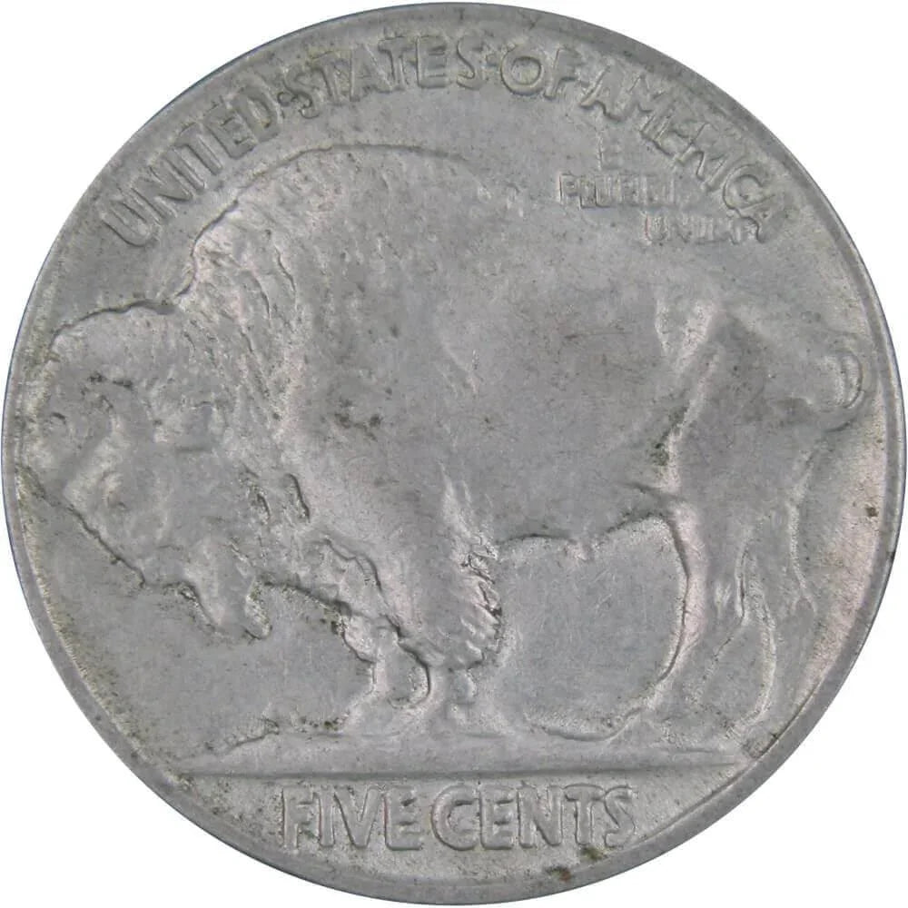 1935 Indian Head Buffalo Nickel AU About Uncirculated 5c Coin