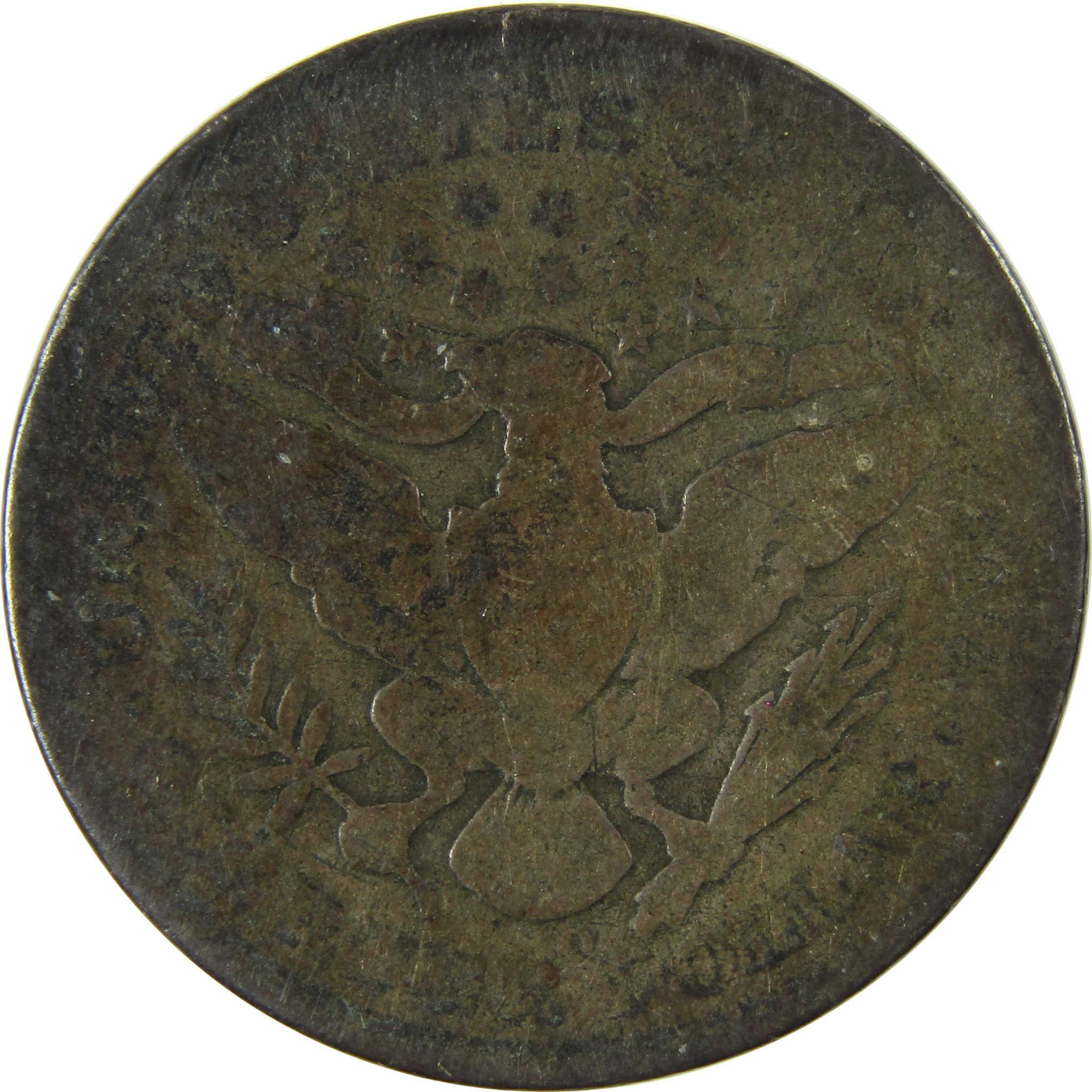 1896 O Barber Silver Quarter AG About Good SKU:CP895