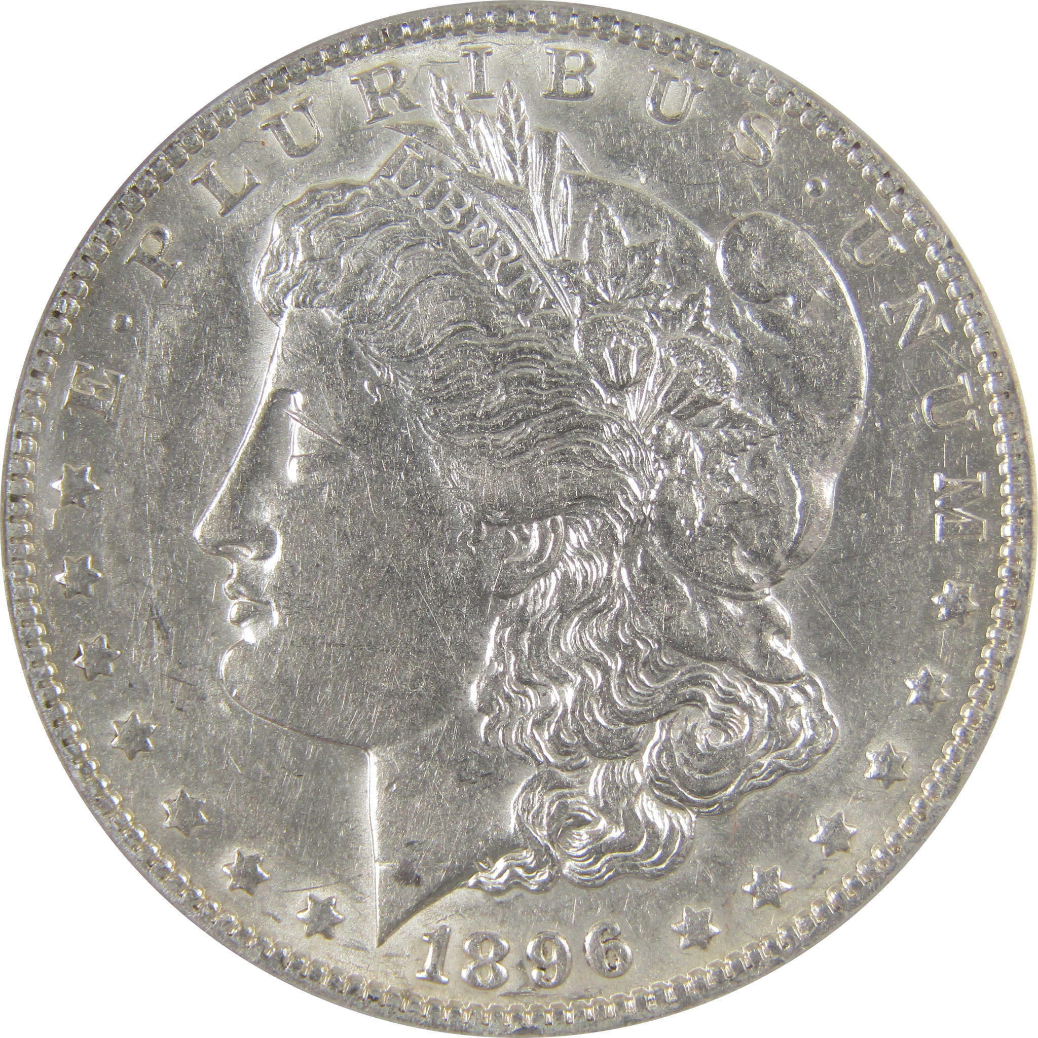 1896 O Morgan Dollar AU 50 Details ANACS Silver $1 Coin SKU:I19038 - Morgan coin - Morgan silver dollar - Morgan silver dollar for sale - Profile Coins & Collectibles