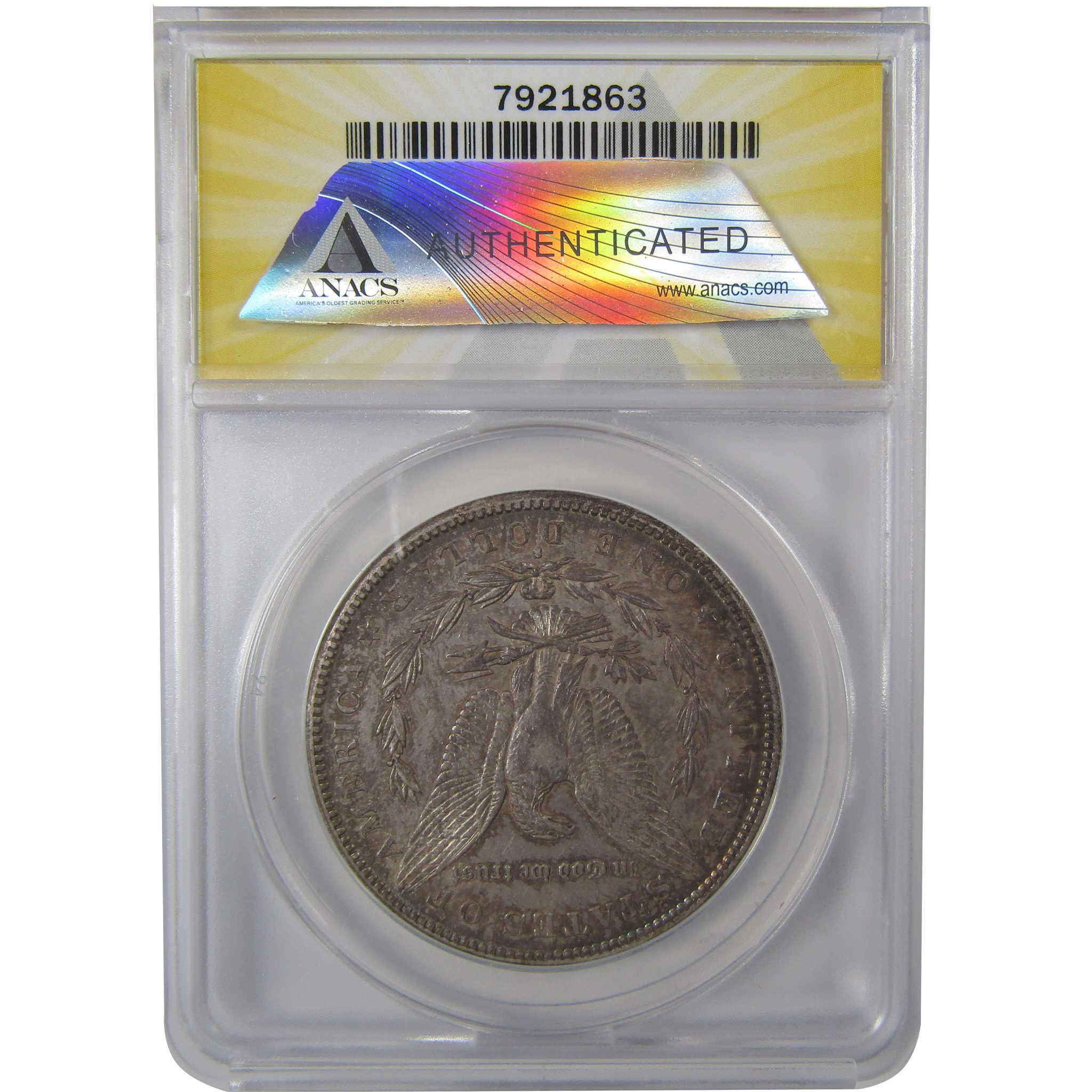 1884 S Morgan Silver Dollar EF 45 ANACS $1 Coin SKU:I25003 - Morgan coin - Morgan silver dollar - Morgan silver dollar for sale - Profile Coins & Collectibles