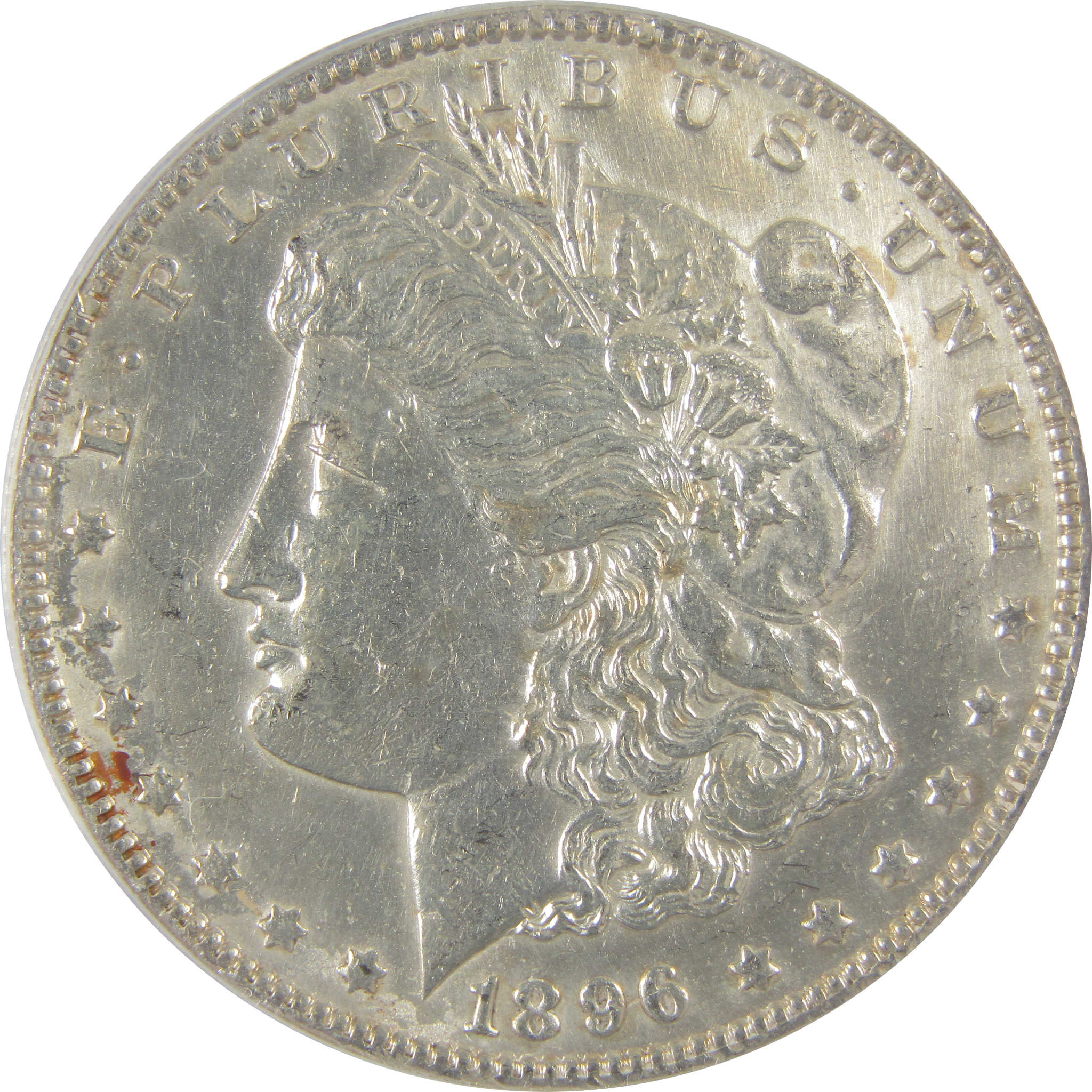 1896 O Morgan Dollar AU 50 Details ANACS Silver $1 Coin SKU:I19043 - Morgan coin - Morgan silver dollar - Morgan silver dollar for sale - Profile Coins & Collectibles