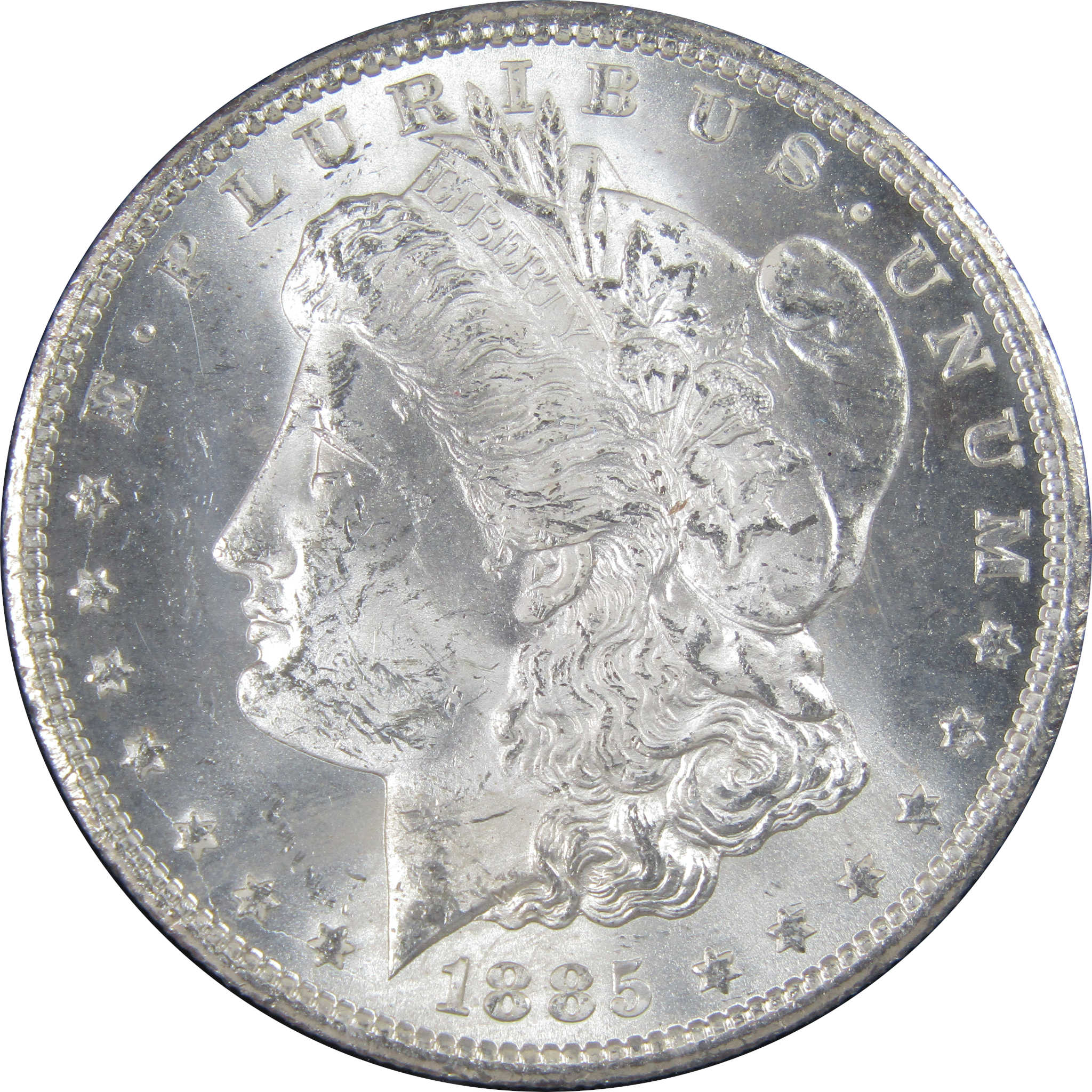 1885 CC GSA Morgan Dollar MS 63 NGC Silver Uncirculated SKU:CP7 - Morgan coin - Morgan silver dollar - Morgan silver dollar for sale - Profile Coins & Collectibles
