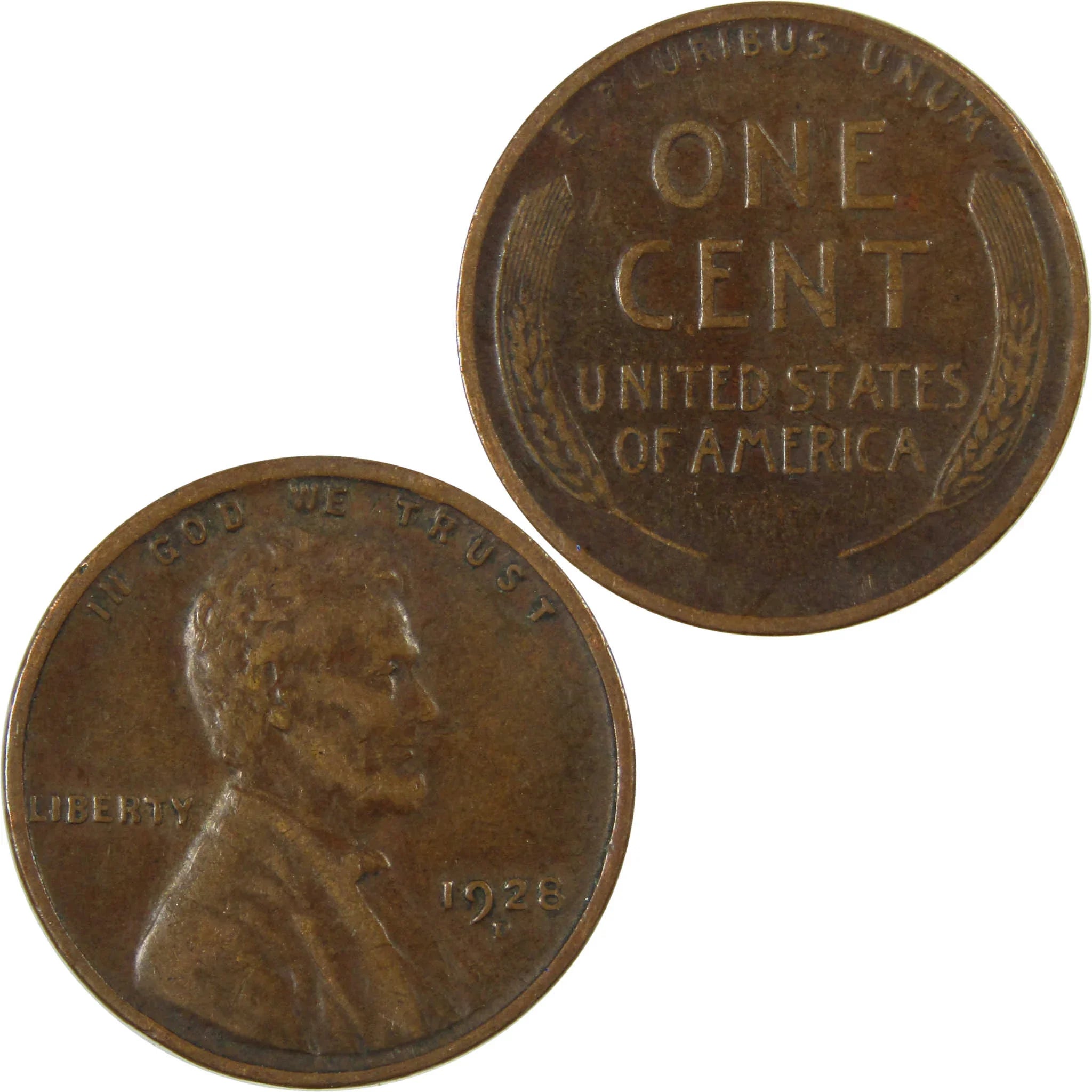 1928 D Lincoln Wheat Cent VF Very Fine Penny 1c Coin SKU:I27615