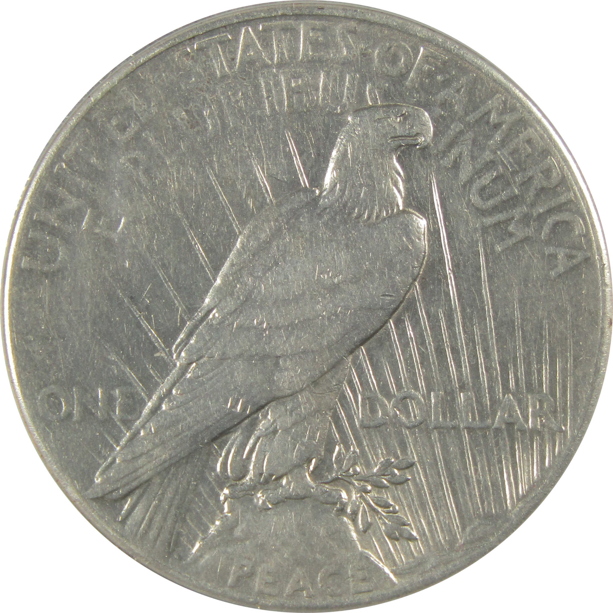 1928 Peace Dollar AU 50 Details ANACS Silver $1 Coin SKU:CP151