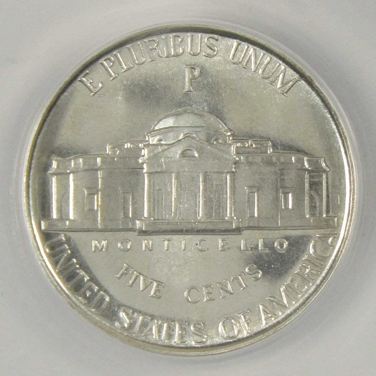 1942 P Jefferson Wartime Silver Nickel PF 67 ANACS 5c Coin SKU:I28765