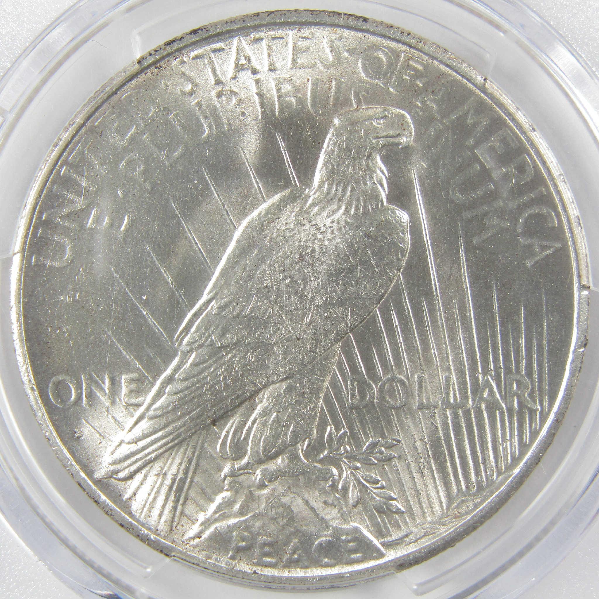 1935 S Peace Silver Dollar Uncirculated Details PCGS $1 Coin