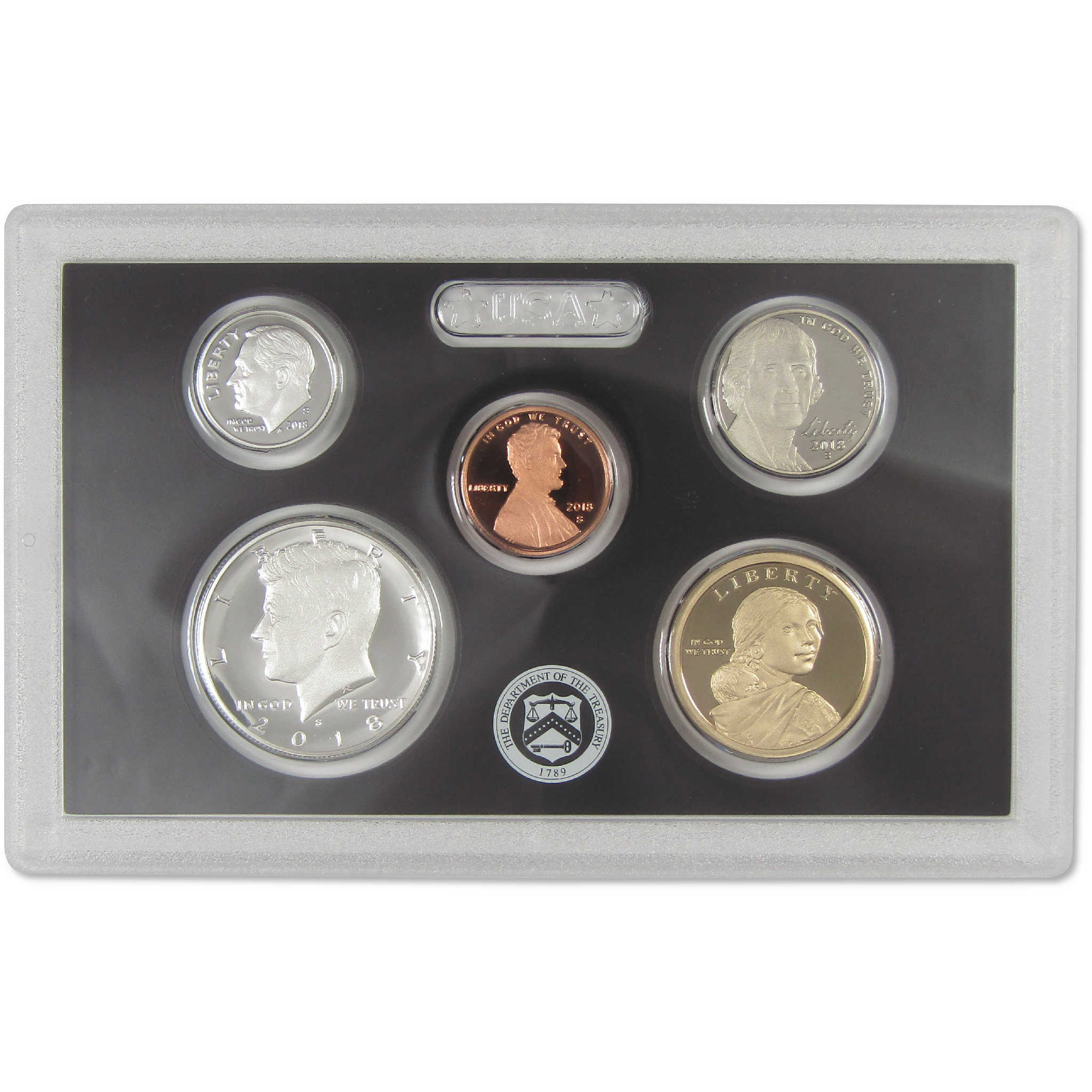2018 Silver Proof Set U.S. Mint Original Government Packaging OGP COA