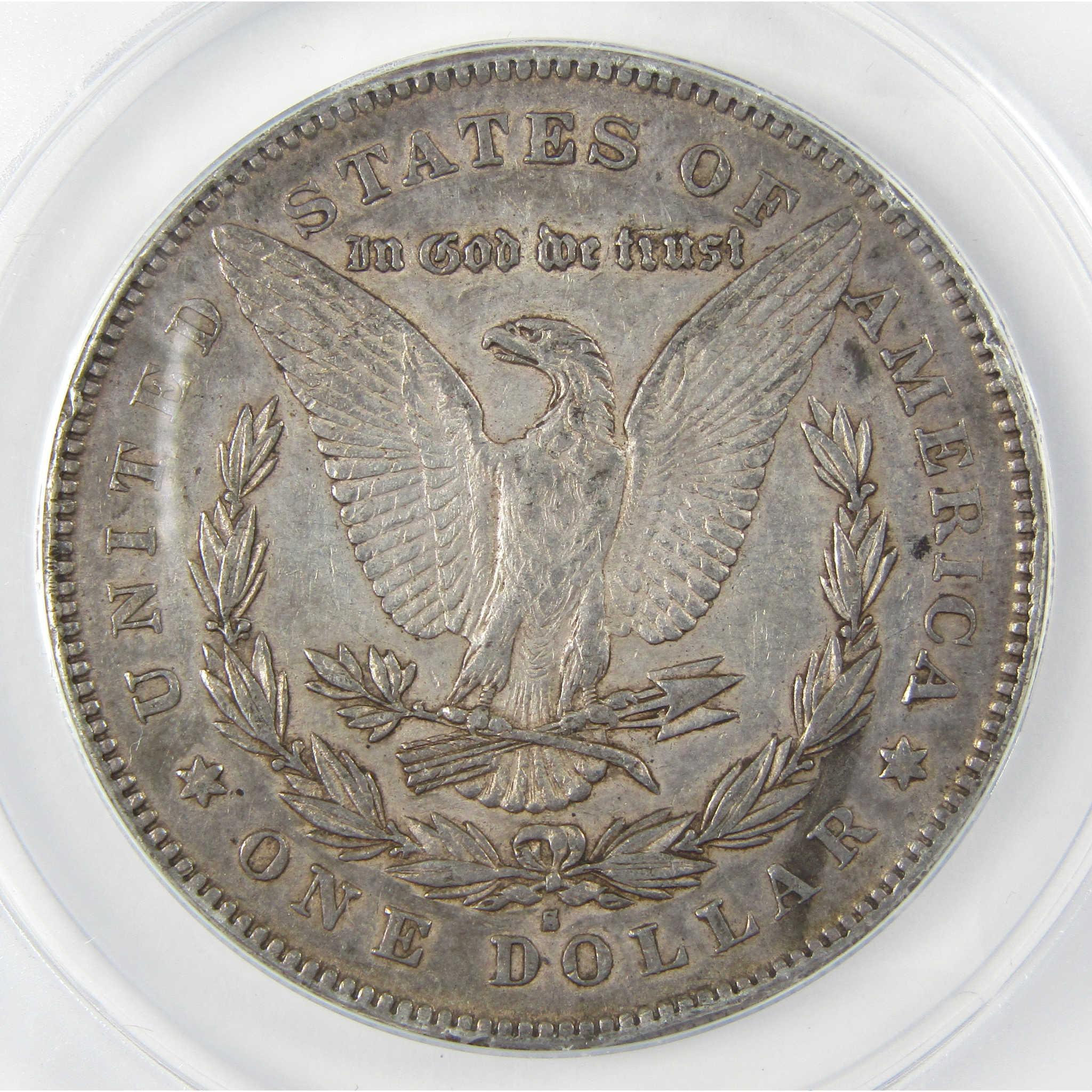 1879 S Rev 78 Morgan Silver Dollar EF 45 Details ANACS SKU:I25429 - Morgan coin - Morgan silver dollar - Morgan silver dollar for sale - Profile Coins & Collectibles
