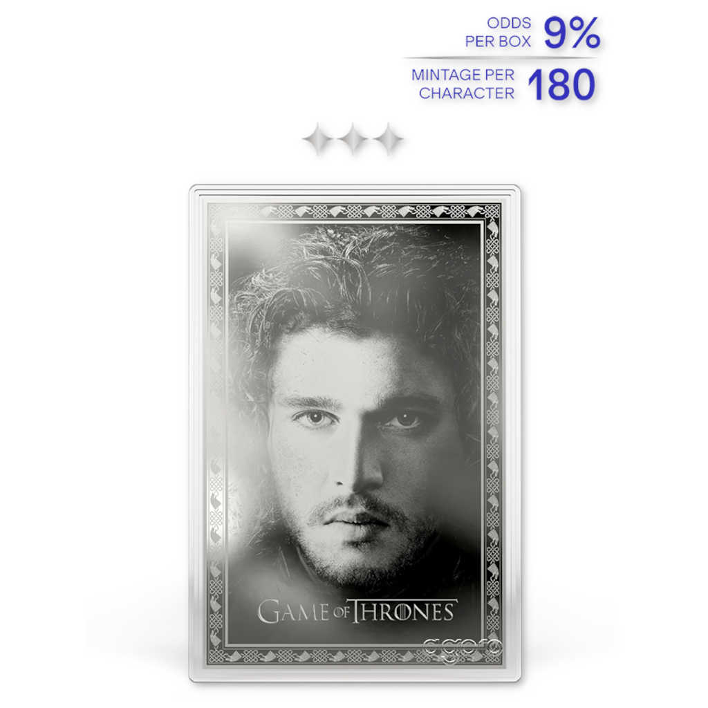 2026 Game of Thrones House Stark Collectible Foil Blind Box SKU:OPC276