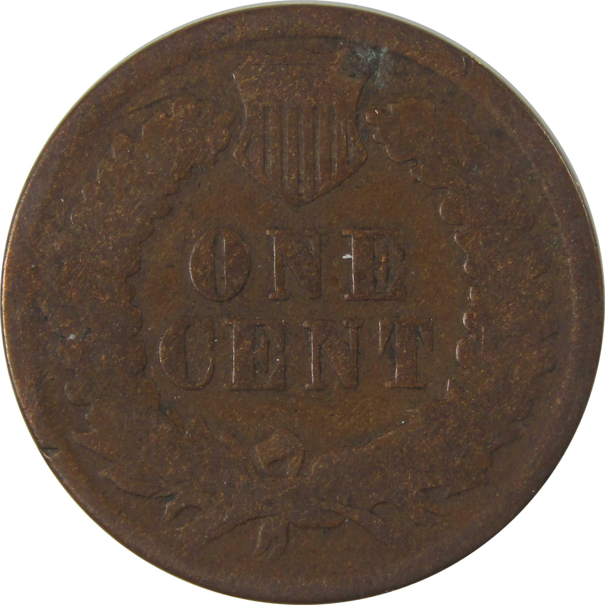 1874 Indian Head Cent G Good Penny 1c Coin SKU:I25319