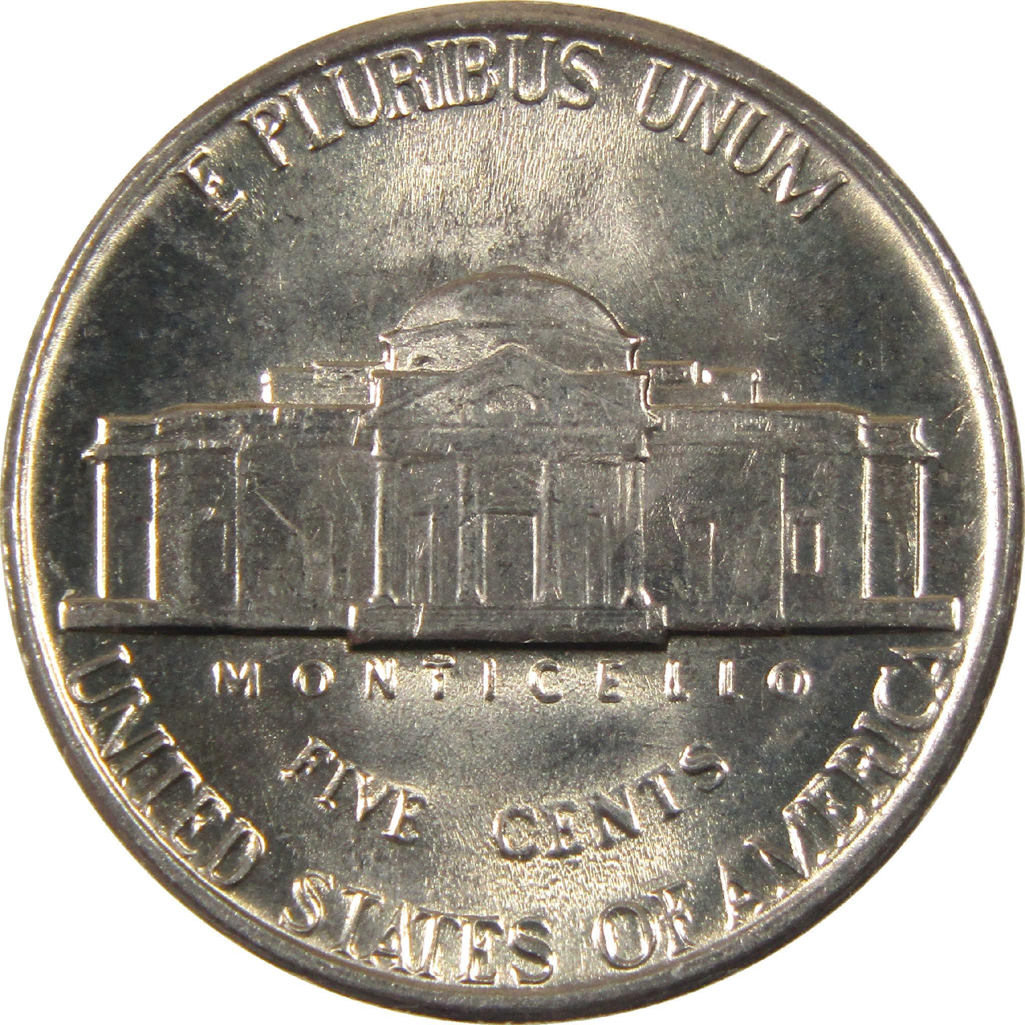 1981 D Jefferson Nickel Uncirculated 5c Coin