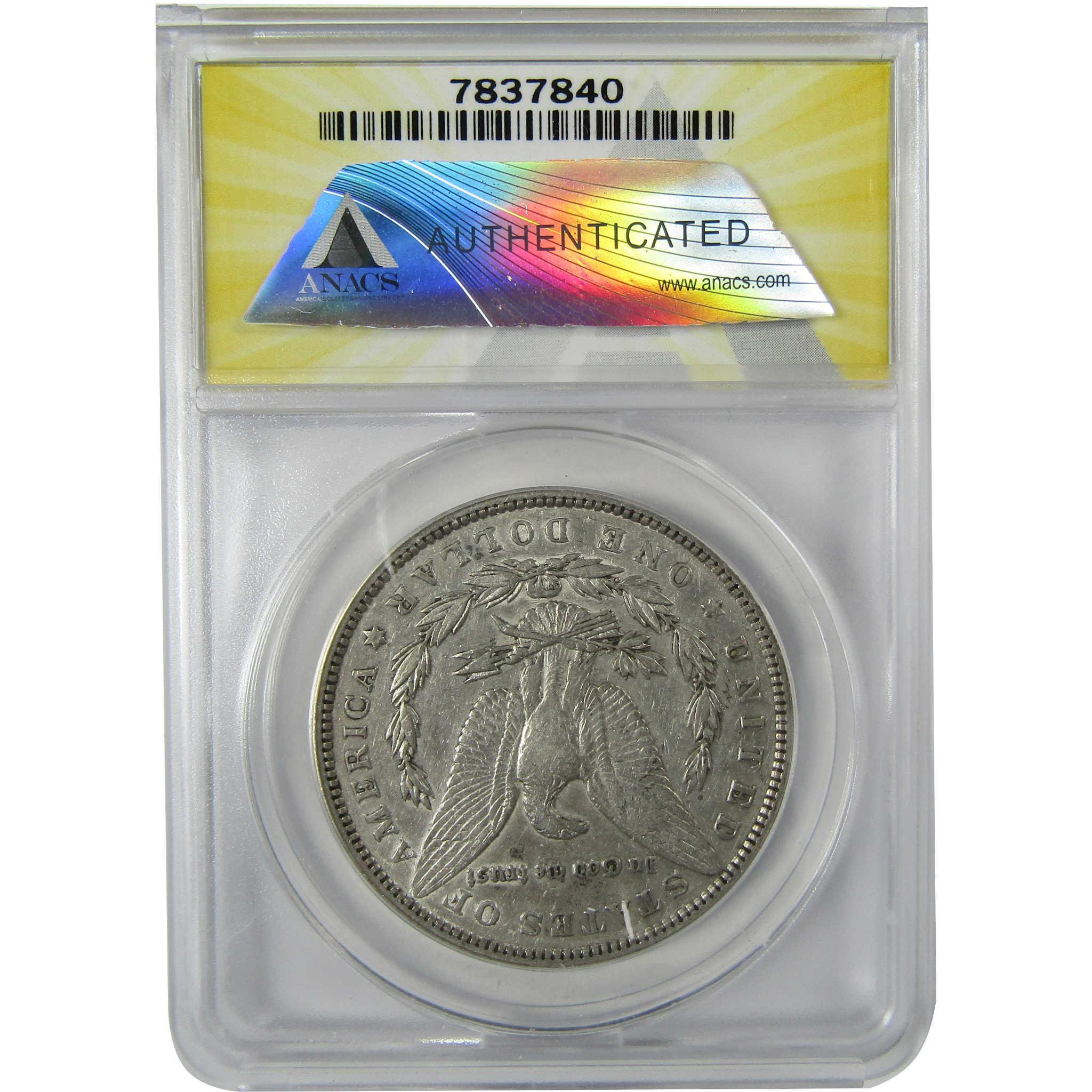 1893 Morgan Silver Dollar EF 45 Details ANACS $1 Coin SKU:CP584 - Morgan coin - Morgan silver dollar - Morgan silver dollar for sale - Profile Coins & Collectibles