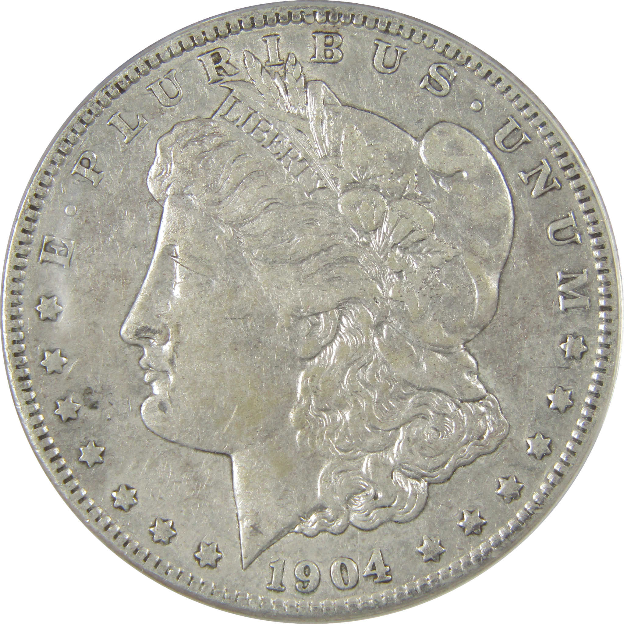1904 S Morgan Dollar VF 30 Details ANACS Silver $1 Coin SKU:I21145 - Morgan coin - Morgan silver dollar - Morgan silver dollar for sale - Profile Coins & Collectibles