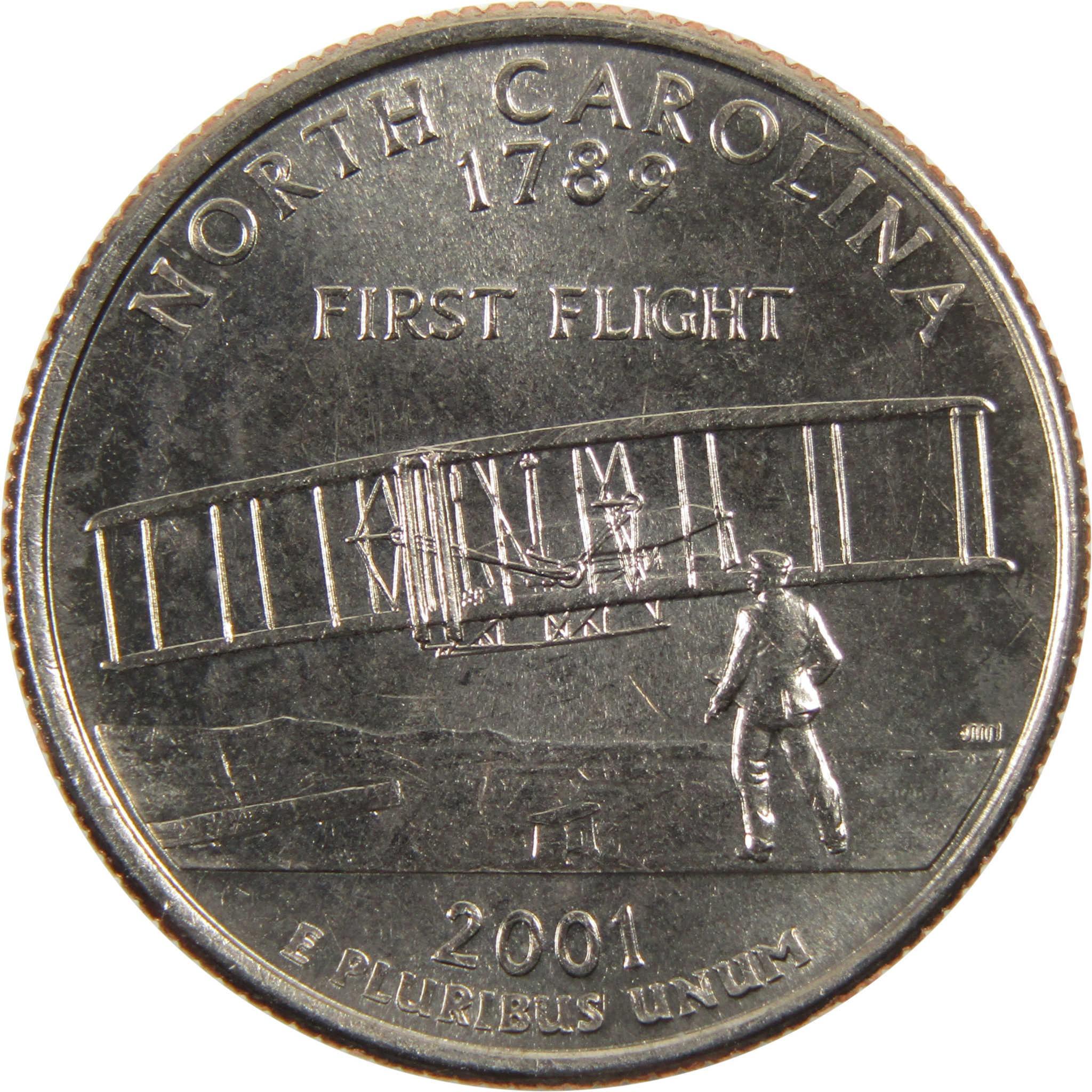 2001-P North Carolina Statehood Quarter | Littleton Coin 2001-P North Carolina Statehood Quarter | Littleton Coin