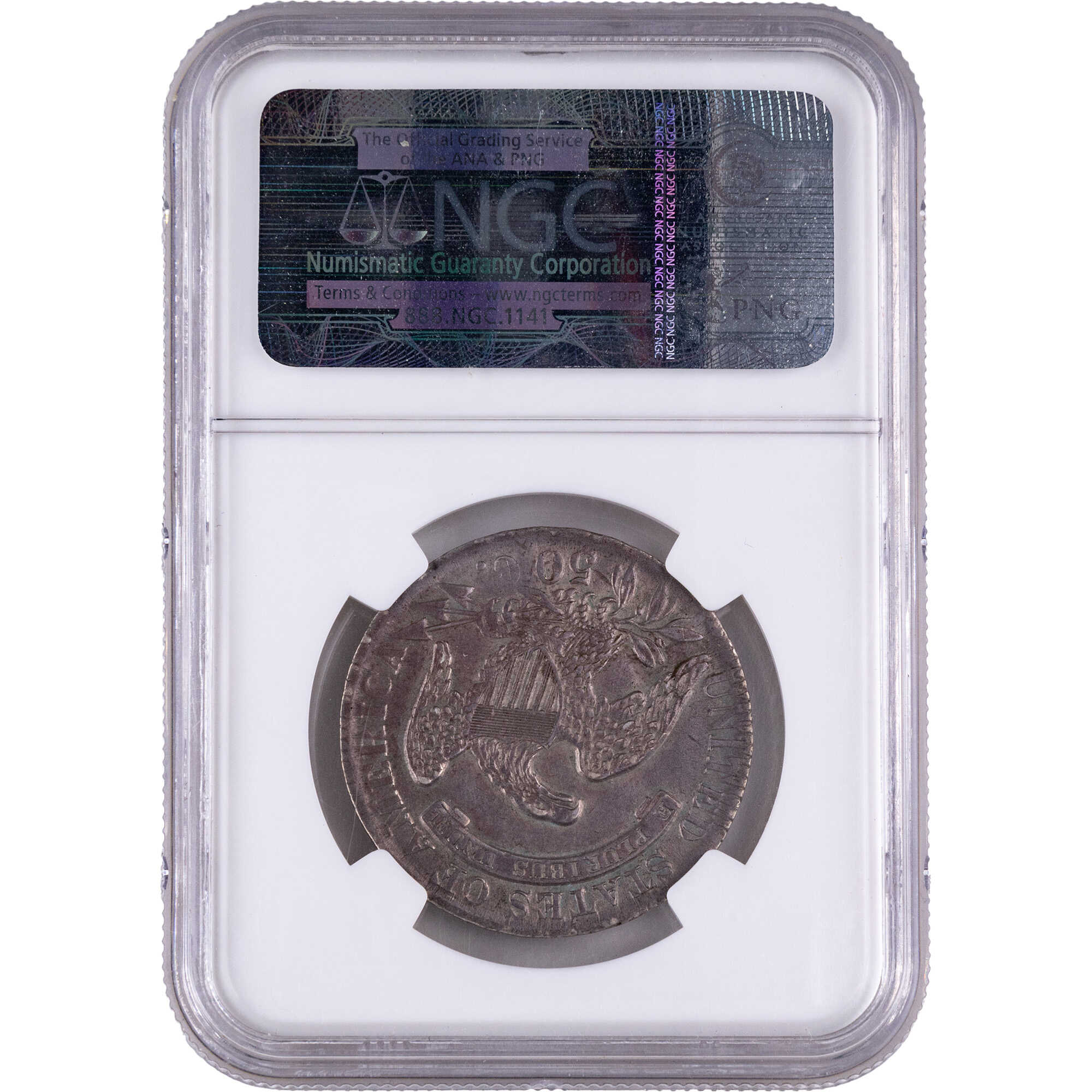 1833 Capped Bust Half Dollar AU About Unc Details NGC SKU:I12855