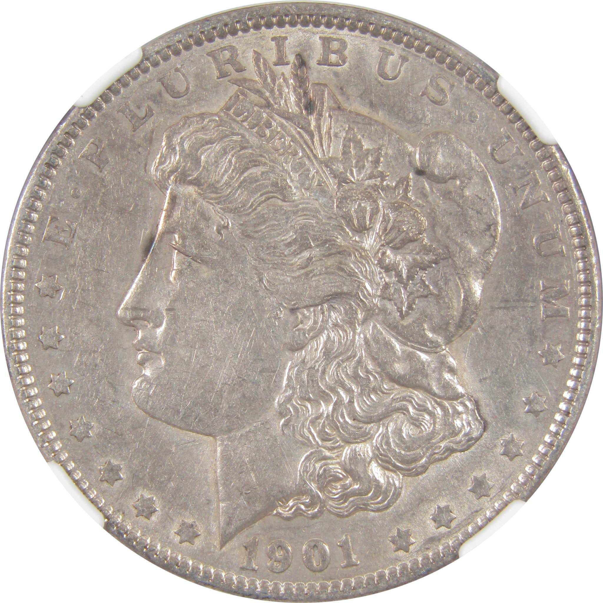 1901 Morgan Dollar AU 55 NGC Silver $1 Coin SKU:I18267 - Morgan coin - Morgan silver dollar - Morgan silver dollar for sale - Profile Coins & Collectibles