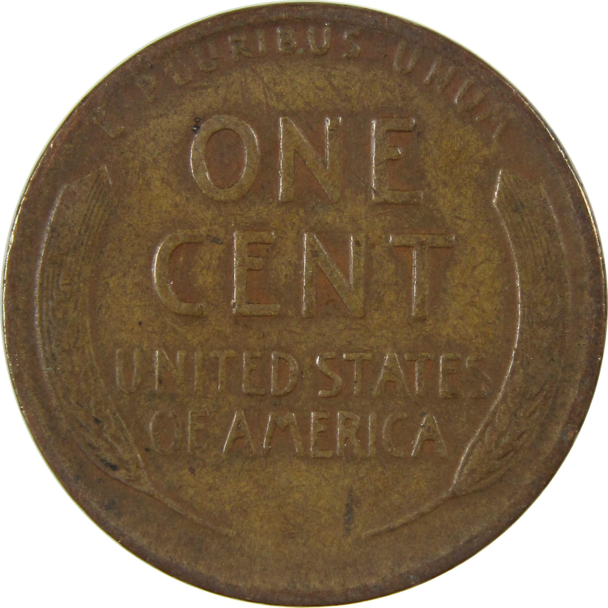 1934 D Lincoln Wheat Cent F Fine Penny 1c Coin Collectible SKU:I26793