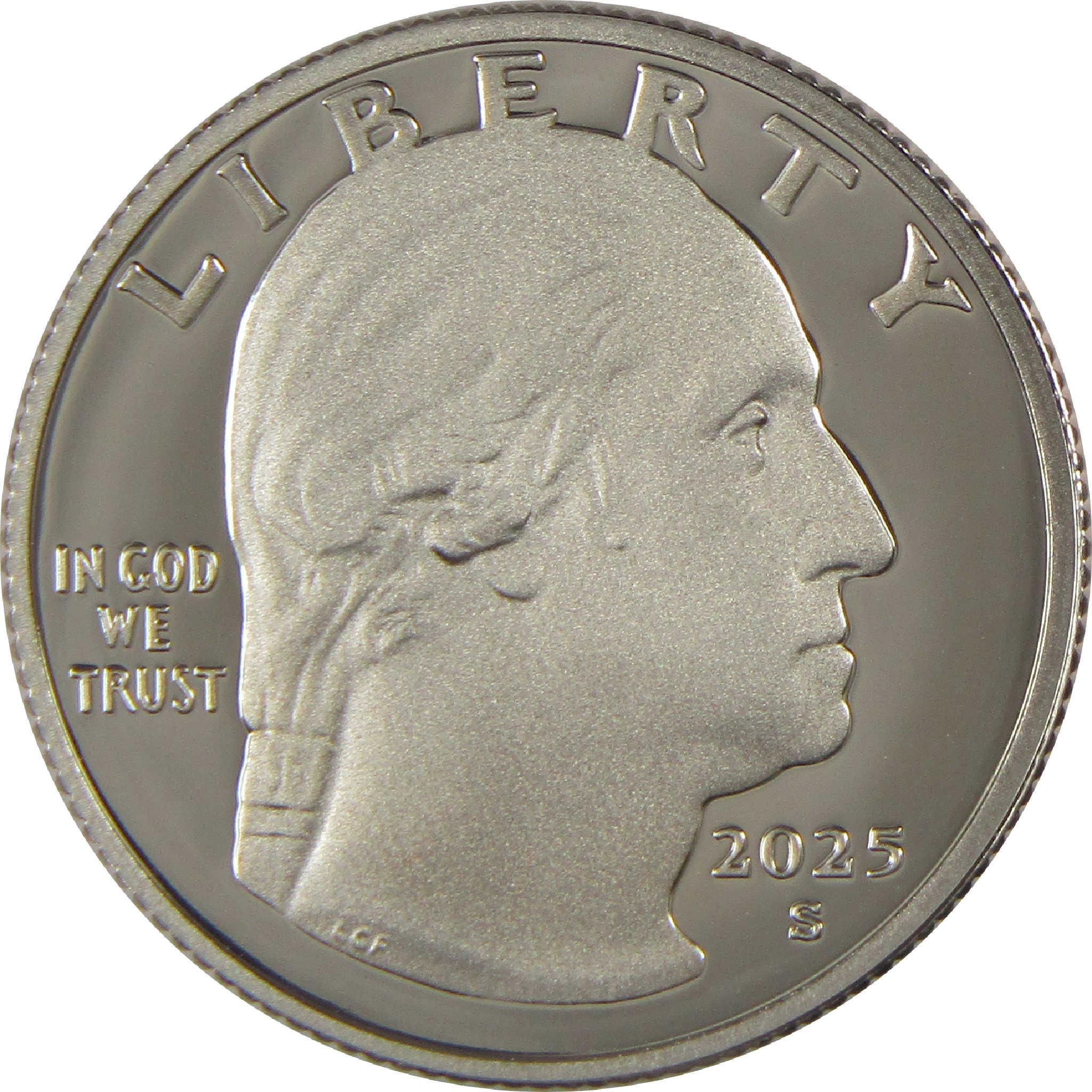 2025 S Juliette Gordon Low American Women Quarter Choice Proof Clad