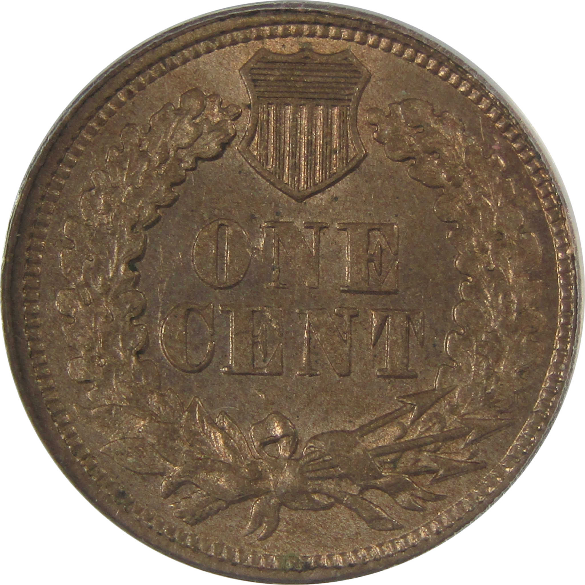 1862 Indian Head Cent AU 55 ANACS Penny 1c Coin Collectible SKU:I23662