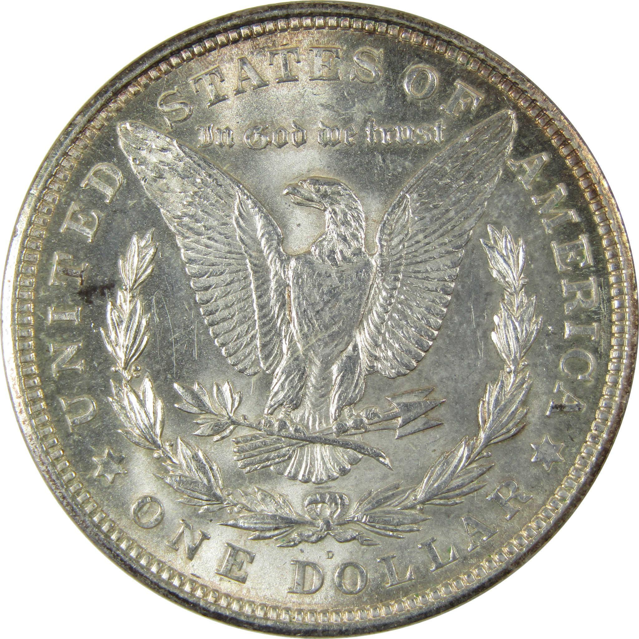 1921 D Morgan Silver Dollar Uncirculated Mint State $1 Coin SKU:CP965 - Morgan coin - Morgan silver dollar - Morgan silver dollar for sale - Profile Coins & Collectibles