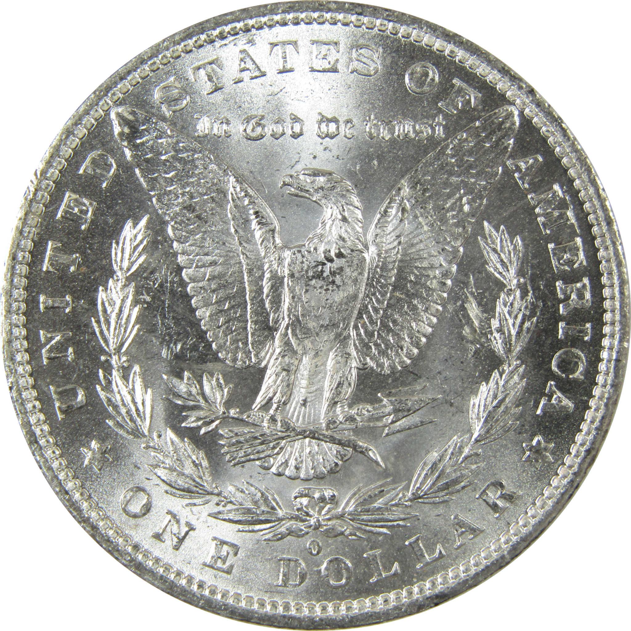 1881 O Morgan Silver Dollar Uncirculated Mint State $1 Coin SKU:I27712