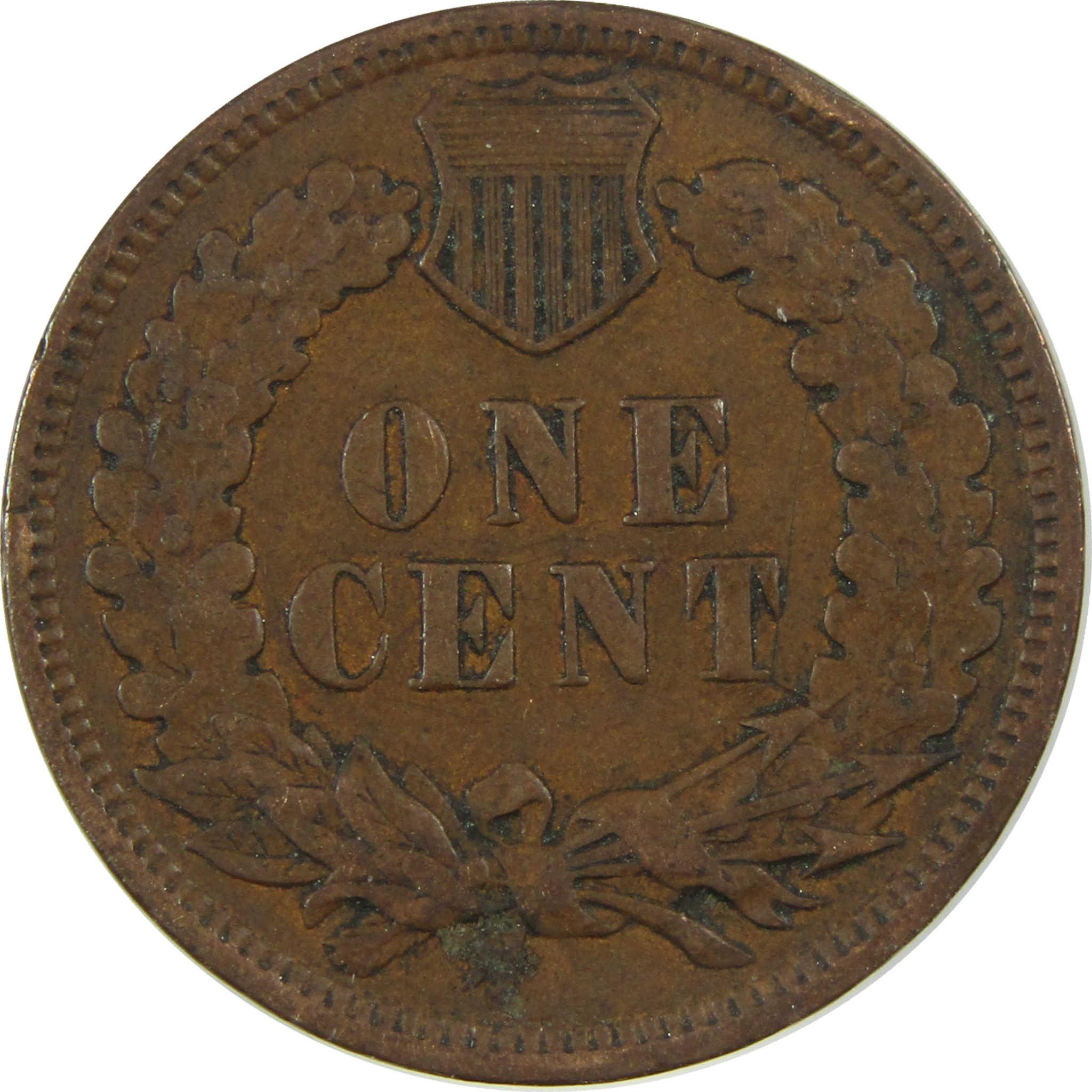 1900 Indian Head Cent VF Very Fine Penny 1c Coin SKU:I27030