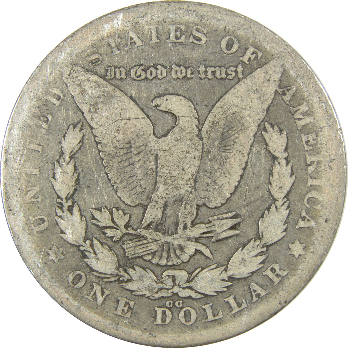 1878 CC Morgan Silver Dollar G Good $1 Coin Collectible SKU:CP1752