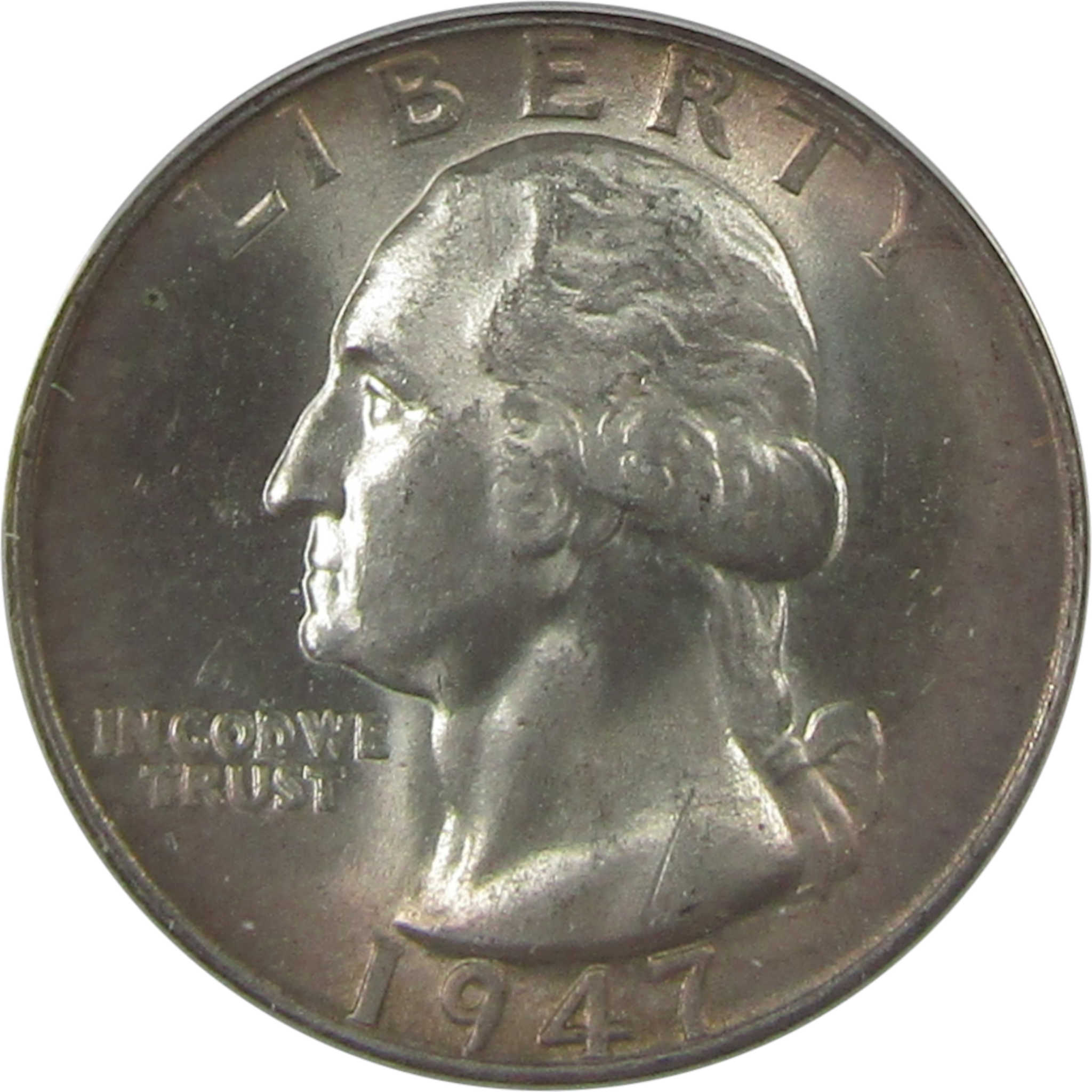 1947 Washington Quarter MS 65 ANACS Silver Uncirculated SKU:I23031