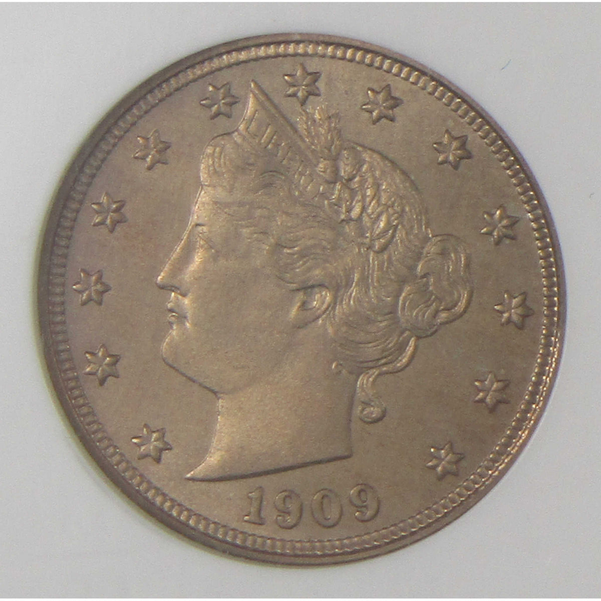 1909 Liberty Head V Nickel PF 65 NGC Proof 5c Coin Collectible