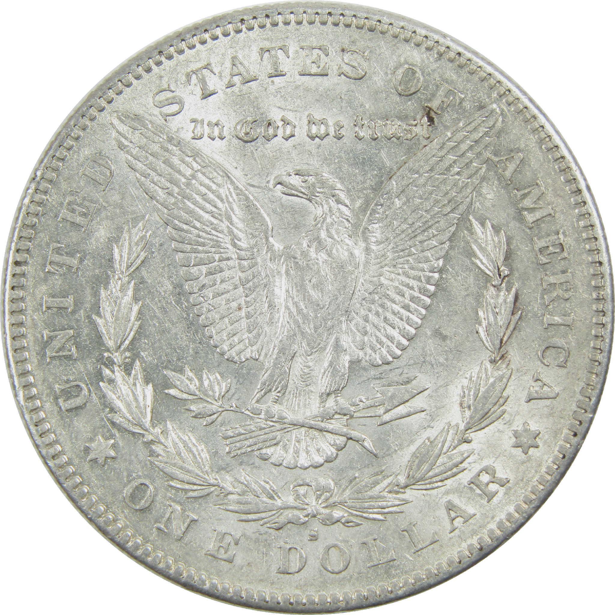 1879 S Rev 78 Morgan Dollar AU About Uncirculated Silver SKU:I13598 - Morgan coin - Morgan silver dollar - Morgan silver dollar for sale - Profile Coins & Collectibles