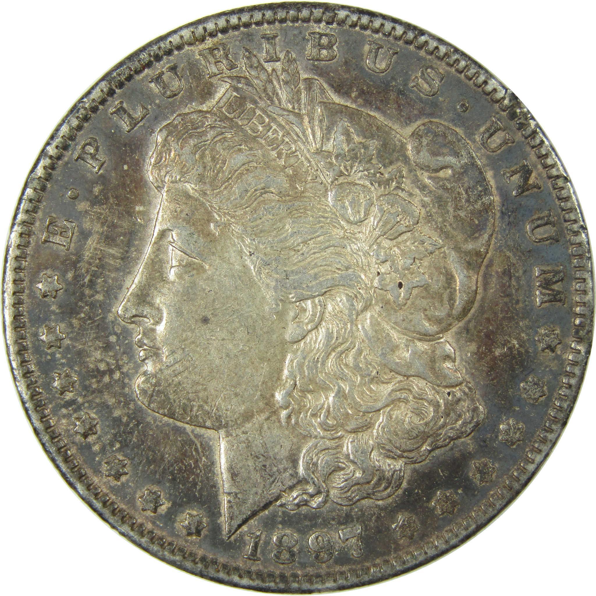 1897 O Morgan Silver Dollar XF EF Extremely Fine $1 Coin SKU:CP490 - Morgan coin - Morgan silver dollar - Morgan silver dollar for sale - Profile Coins & Collectibles