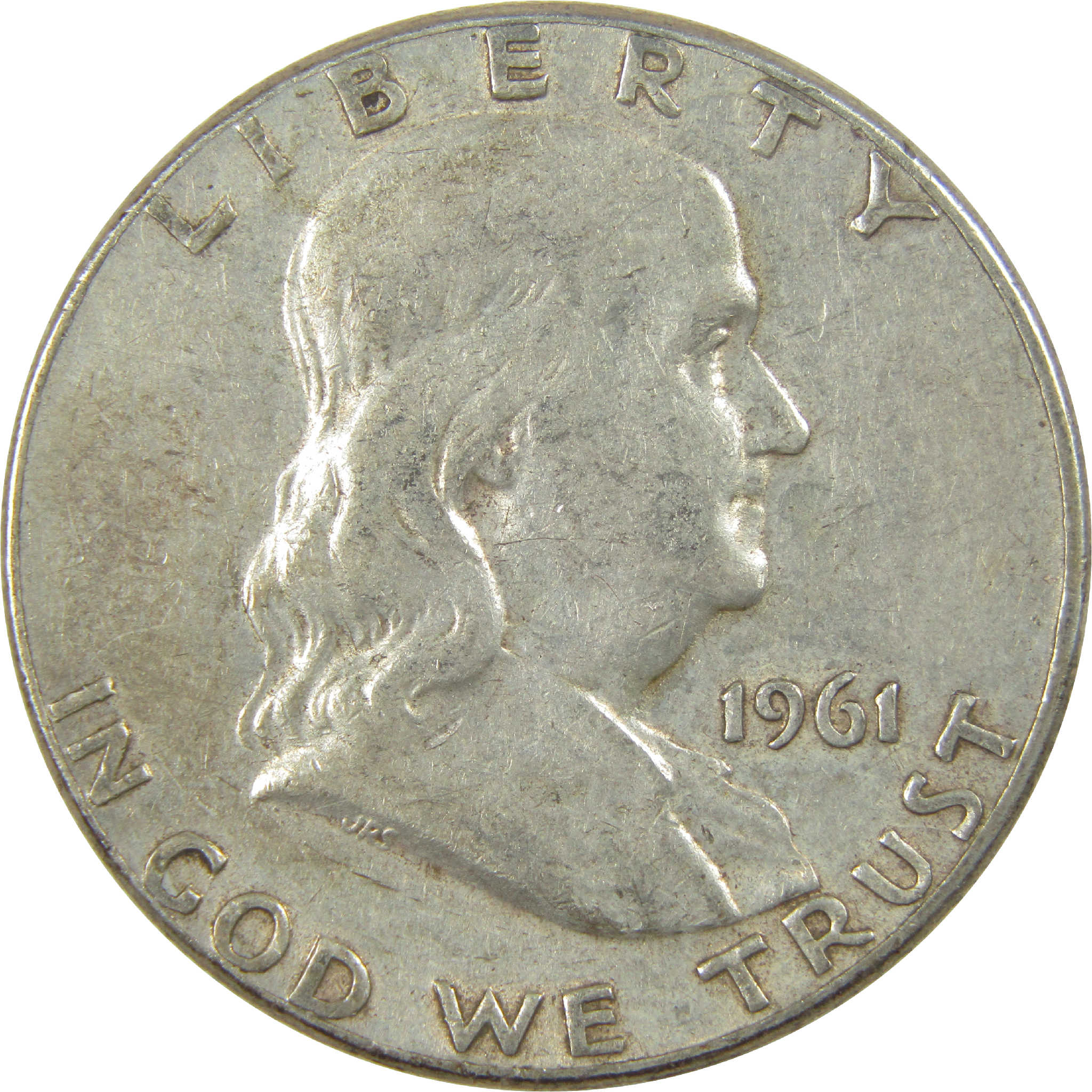 1961 Franklin Half Dollar G Good Silver 50c Coin