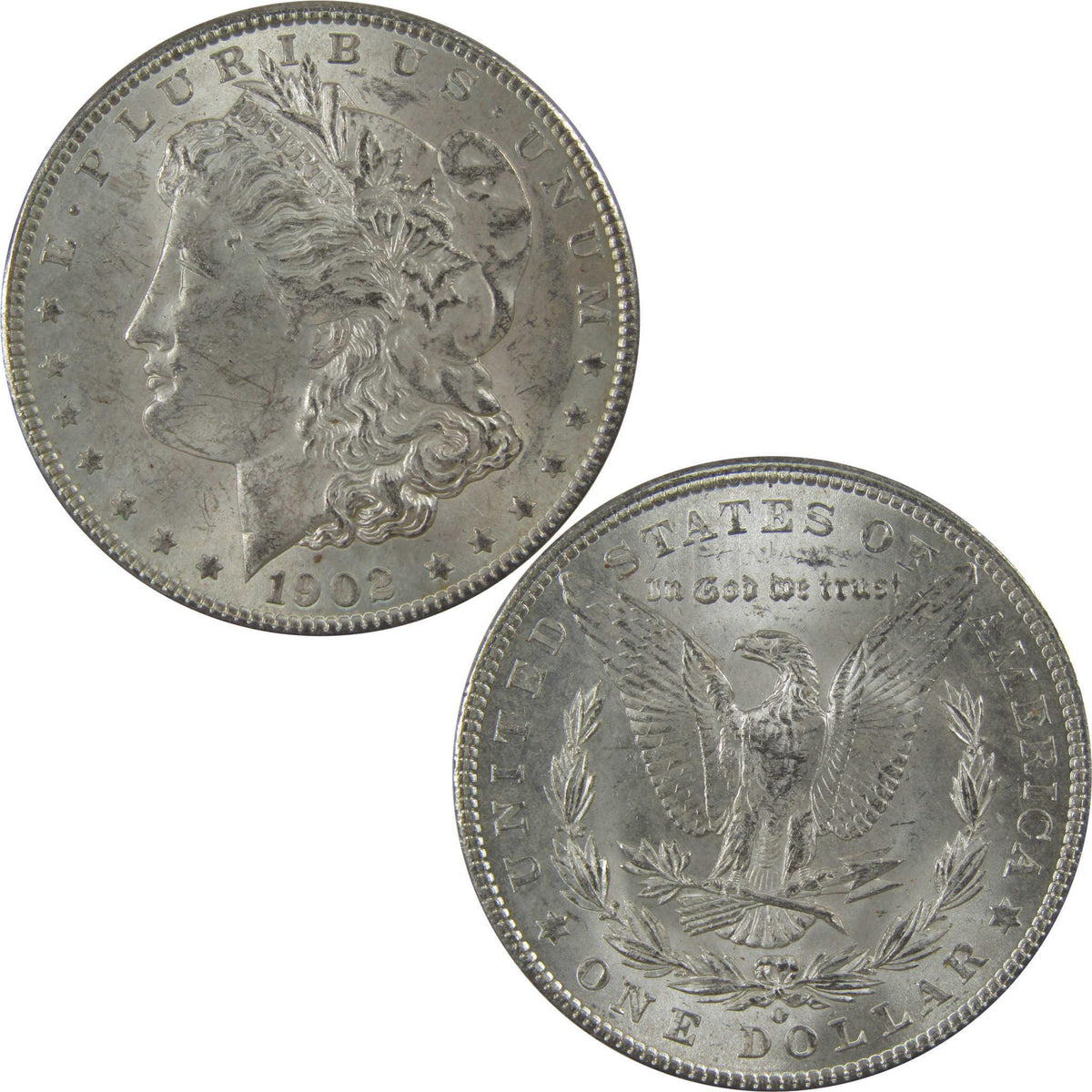 1902 O Morgan Silver Dollar Uncirculated Mint State $1 Coin SKU:I24087 - Morgan coin - Morgan silver dollar - Morgan silver dollar for sale - Profile Coins & Collectibles
