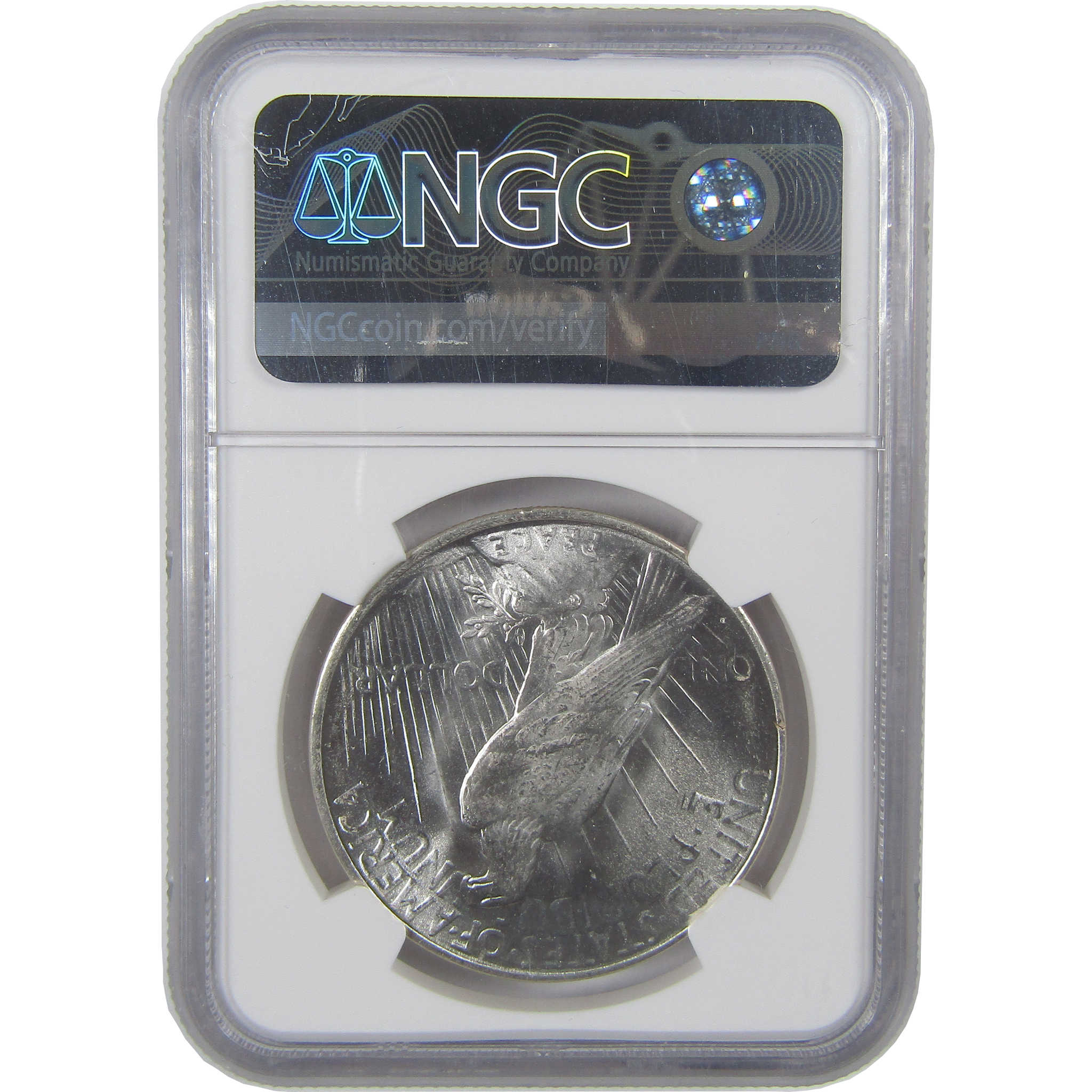 1922 D Peace Silver Dollar MS 66 NGC Uncirculated $1 Coin Collectible