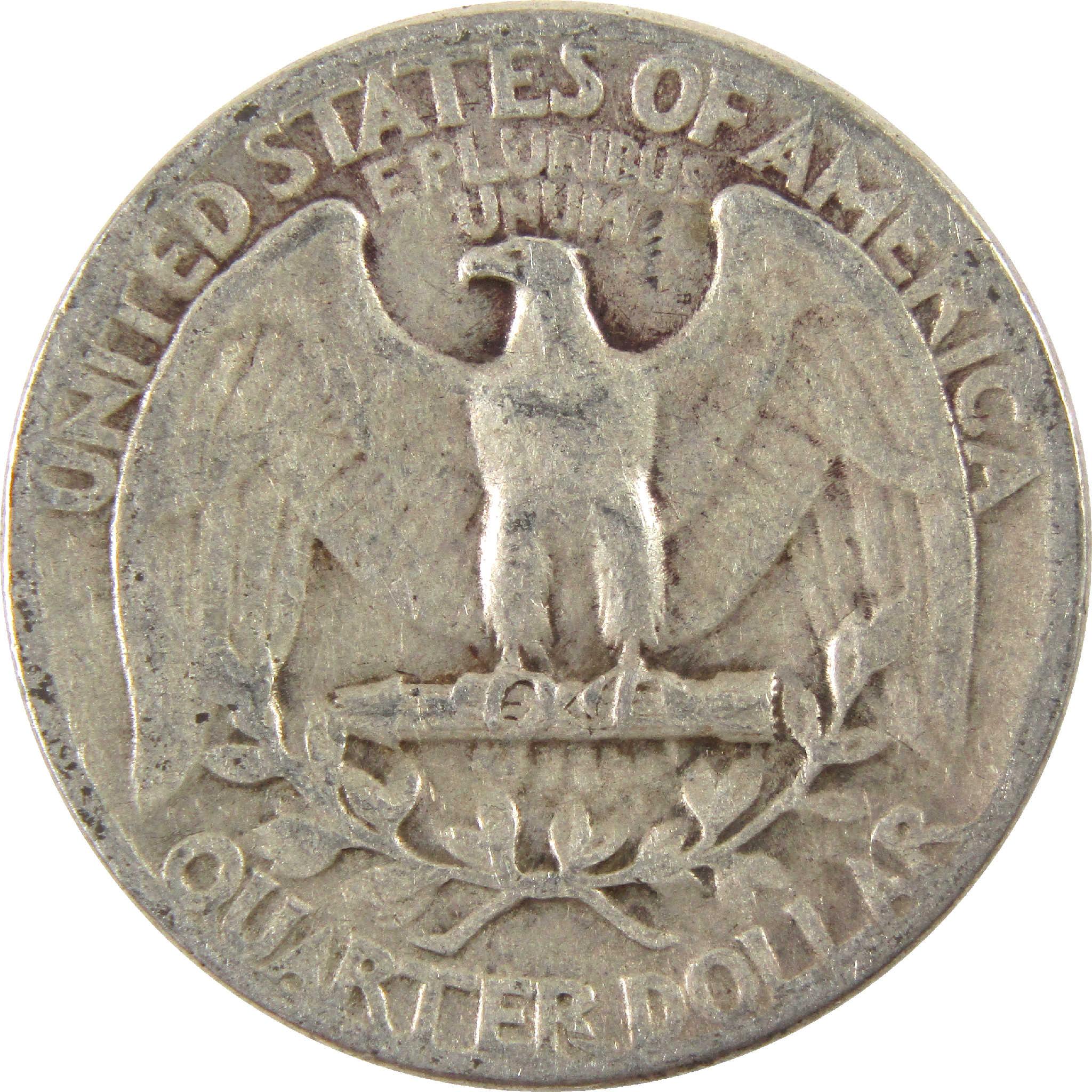 1945 Washington Quarter VG Very Good Silver 25c Coin