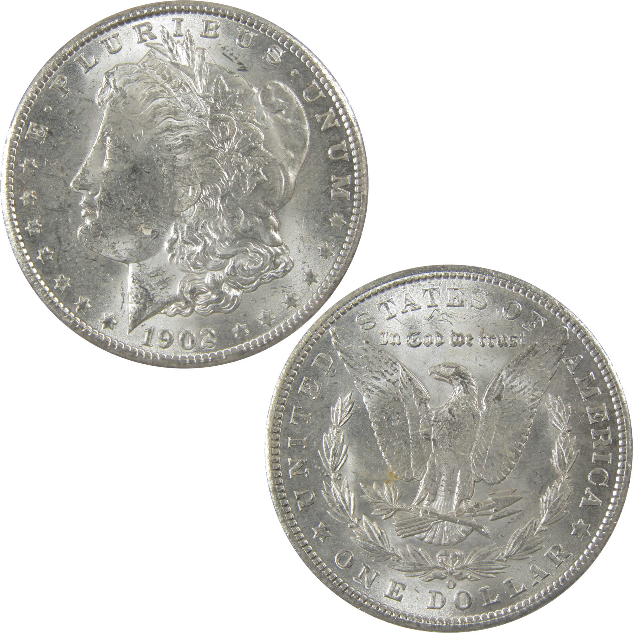 1902 O Morgan Silver Dollar Uncirculated Mint State $1 Coin SKU:I23523 - Morgan coin - Morgan silver dollar - Morgan silver dollar for sale - Profile Coins & Collectibles