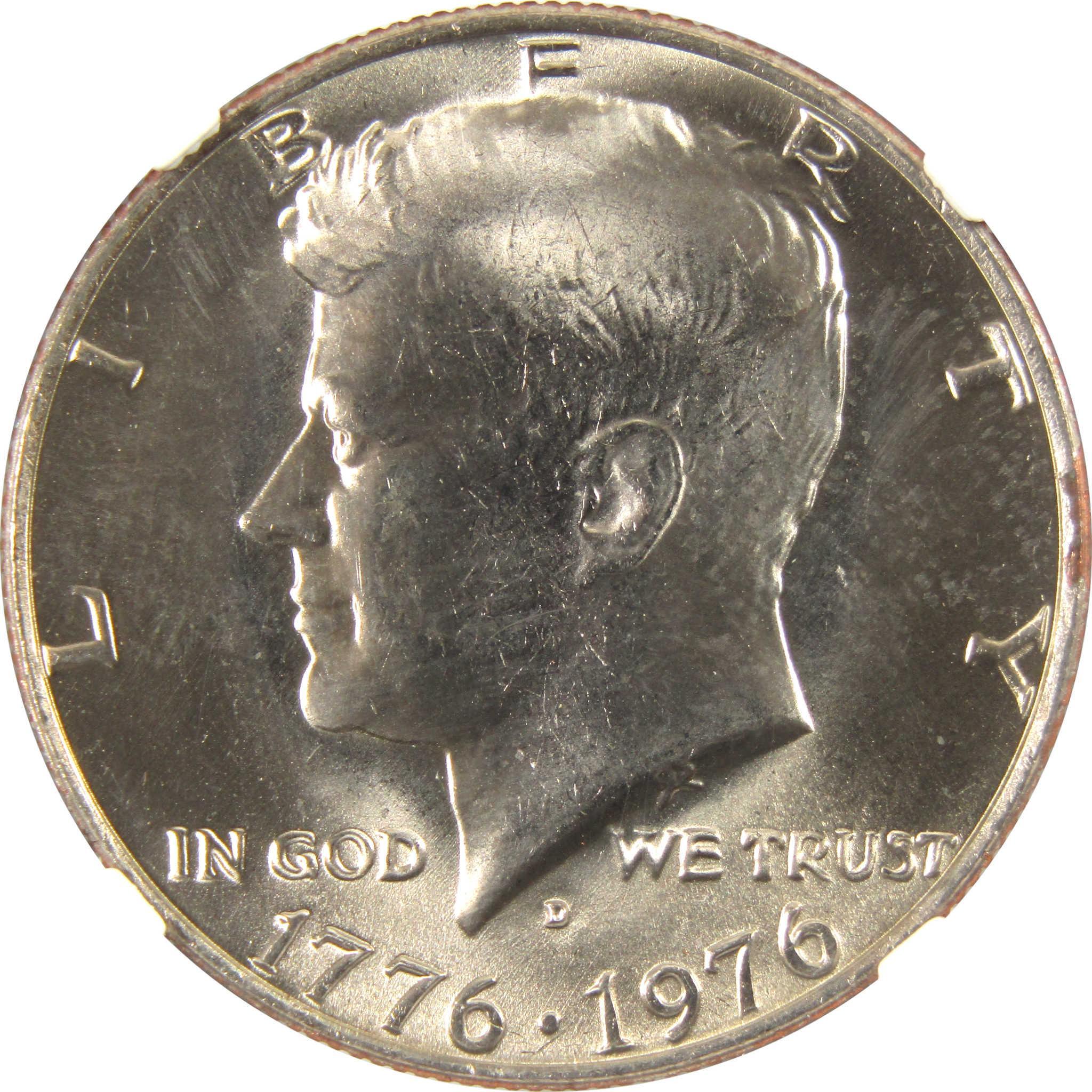 1976 D Kennedy Bicentennial 50c MS 67 NGC Clad Unc SKU:I9794