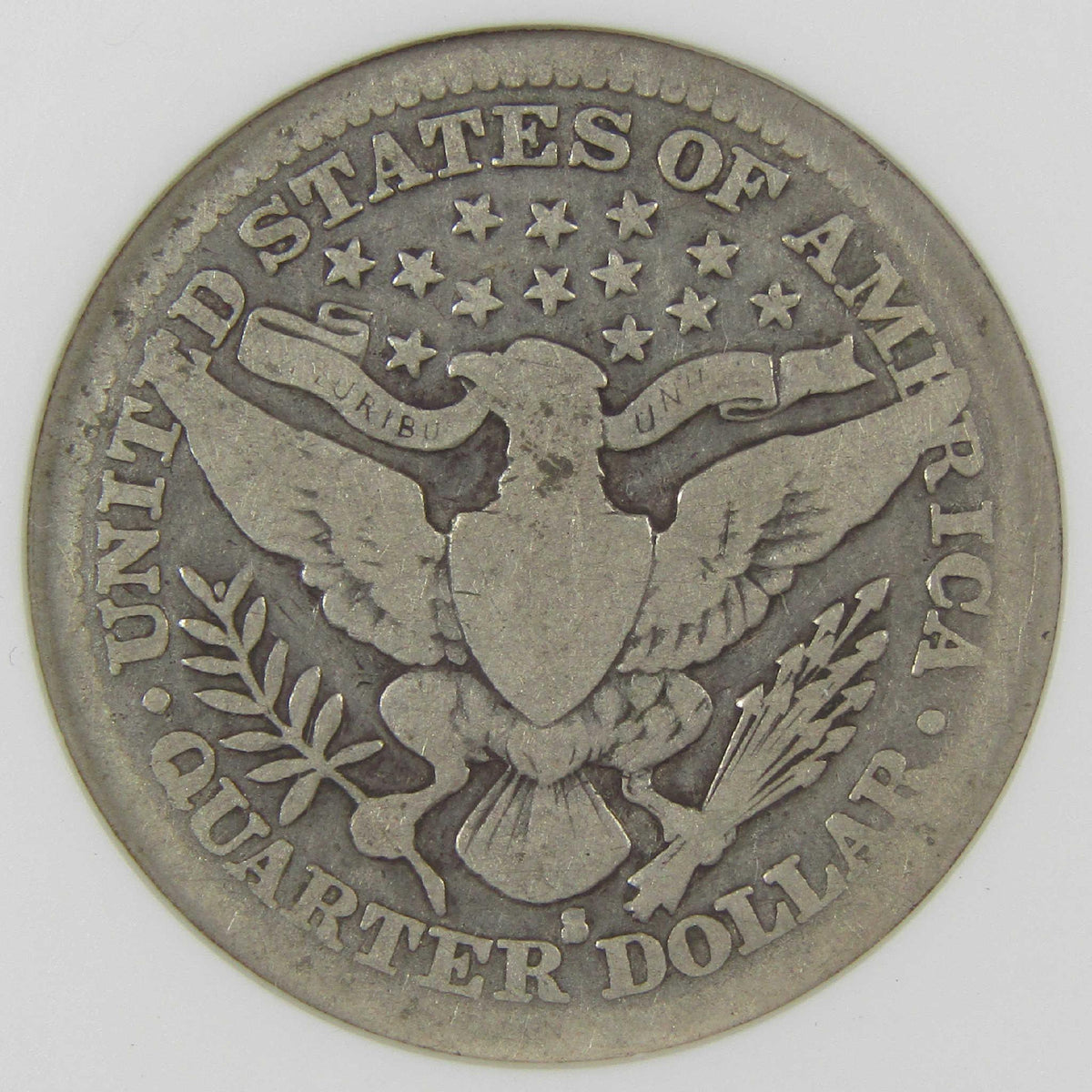 1914 S Barber Silver Quarter VG 8 ANACS 25c Coin Collectible