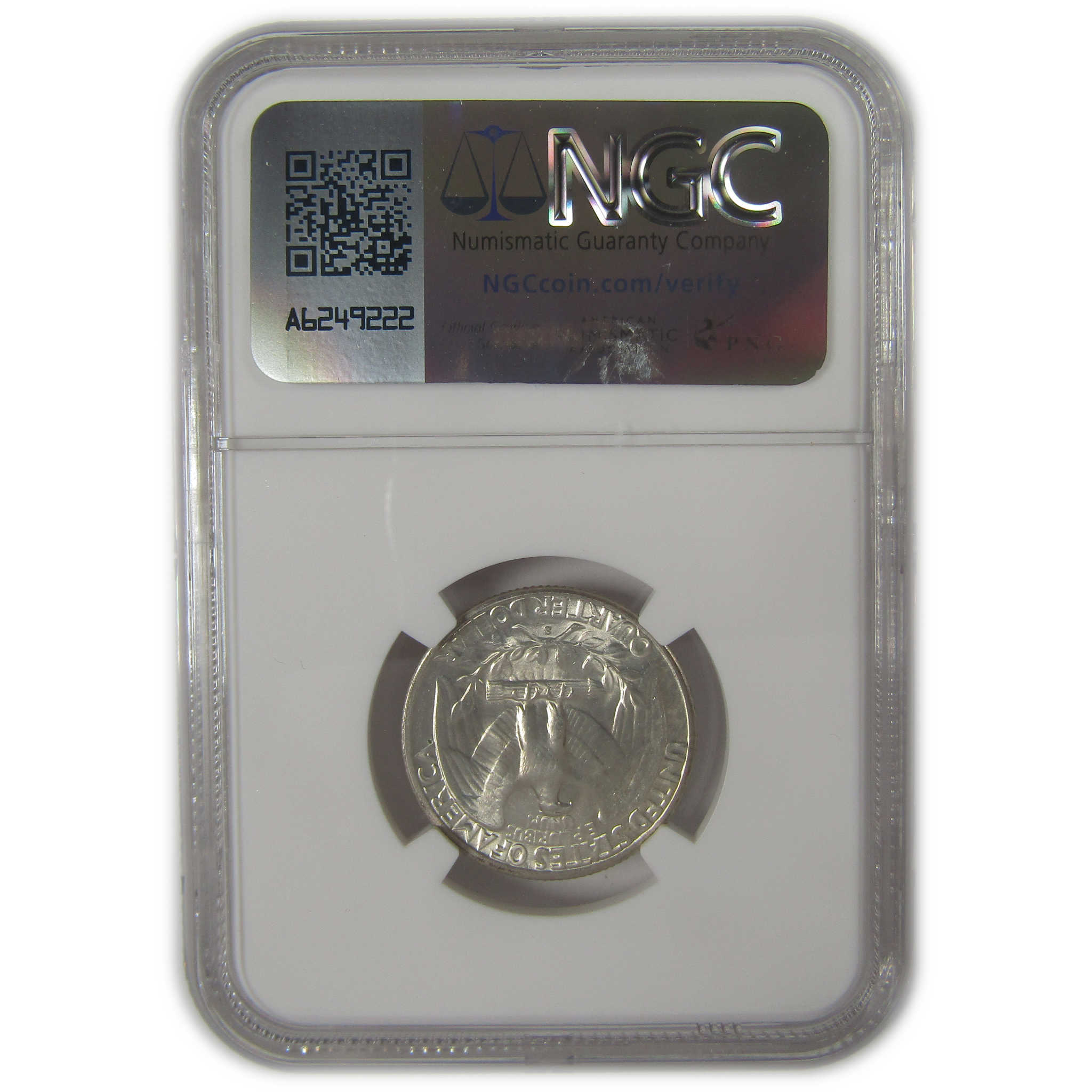 1939 S Washington Quarter MS 65 NGC Original Bag Fragment SKU:I22594