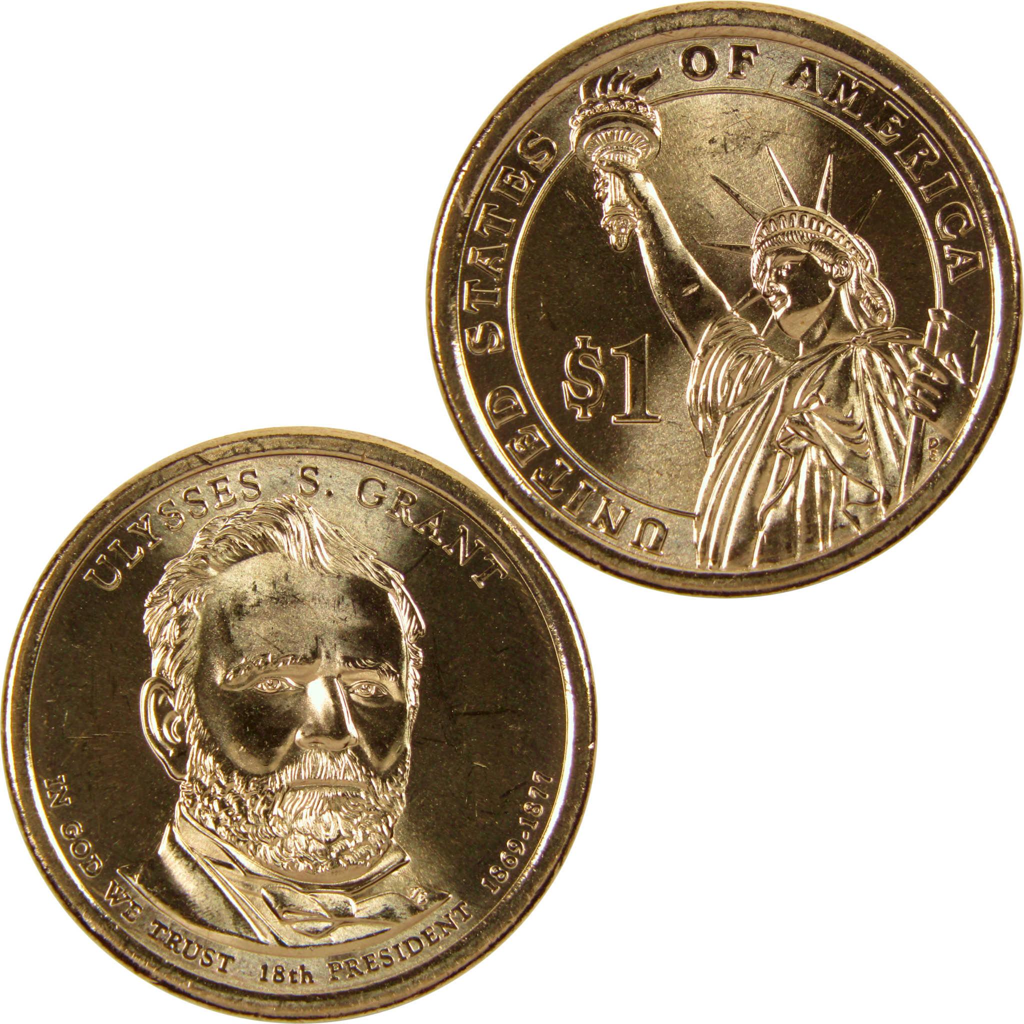 2011 D Ulysses S Grant Presidential Dollar BU Uncirculated $1 Coin