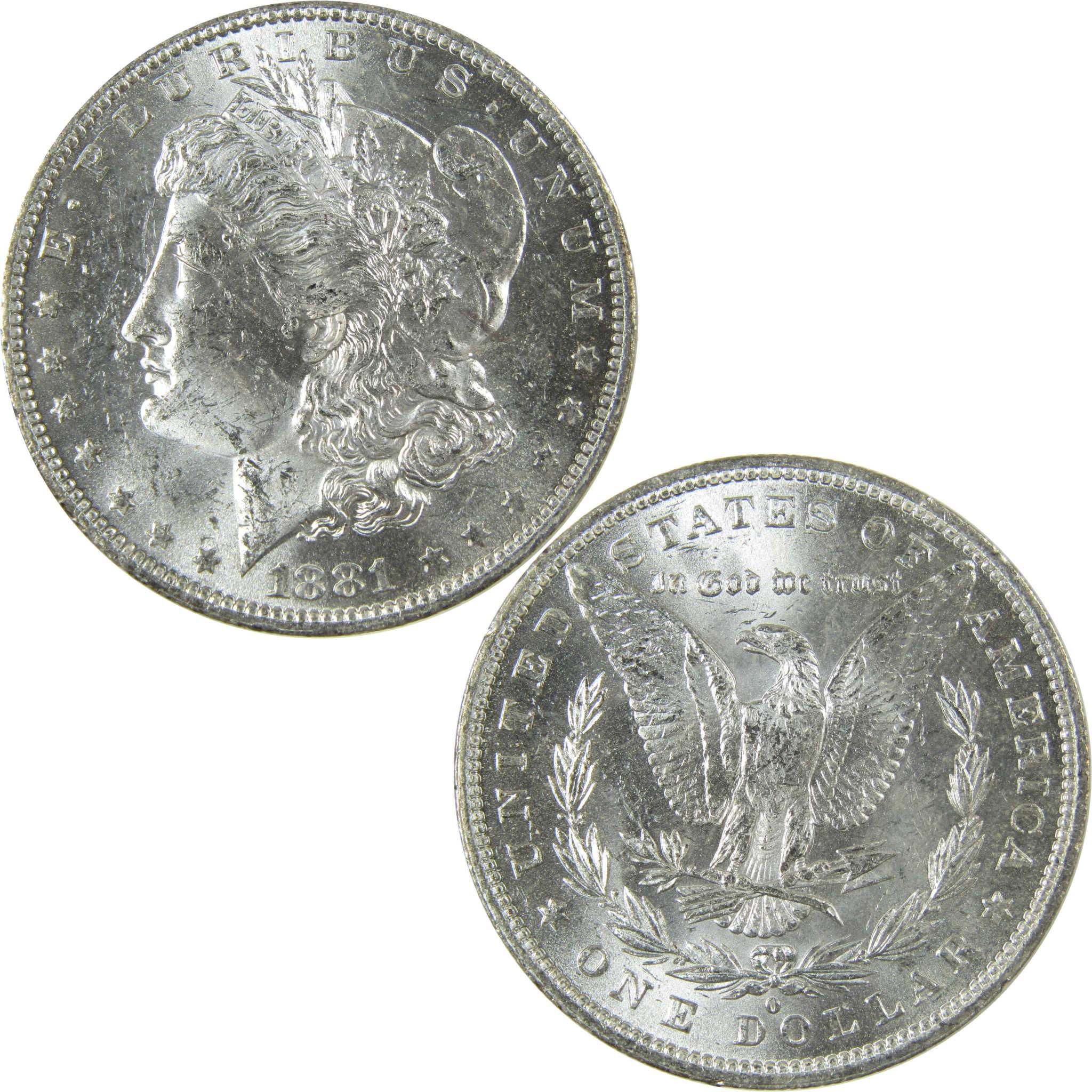 1881 O Morgan Silver Dollar Uncirculated Mint State $1 Coin SKU:I27682 - Morgan coin - Morgan silver dollar - Morgan silver dollar for sale - Profile Coins & Collectibles