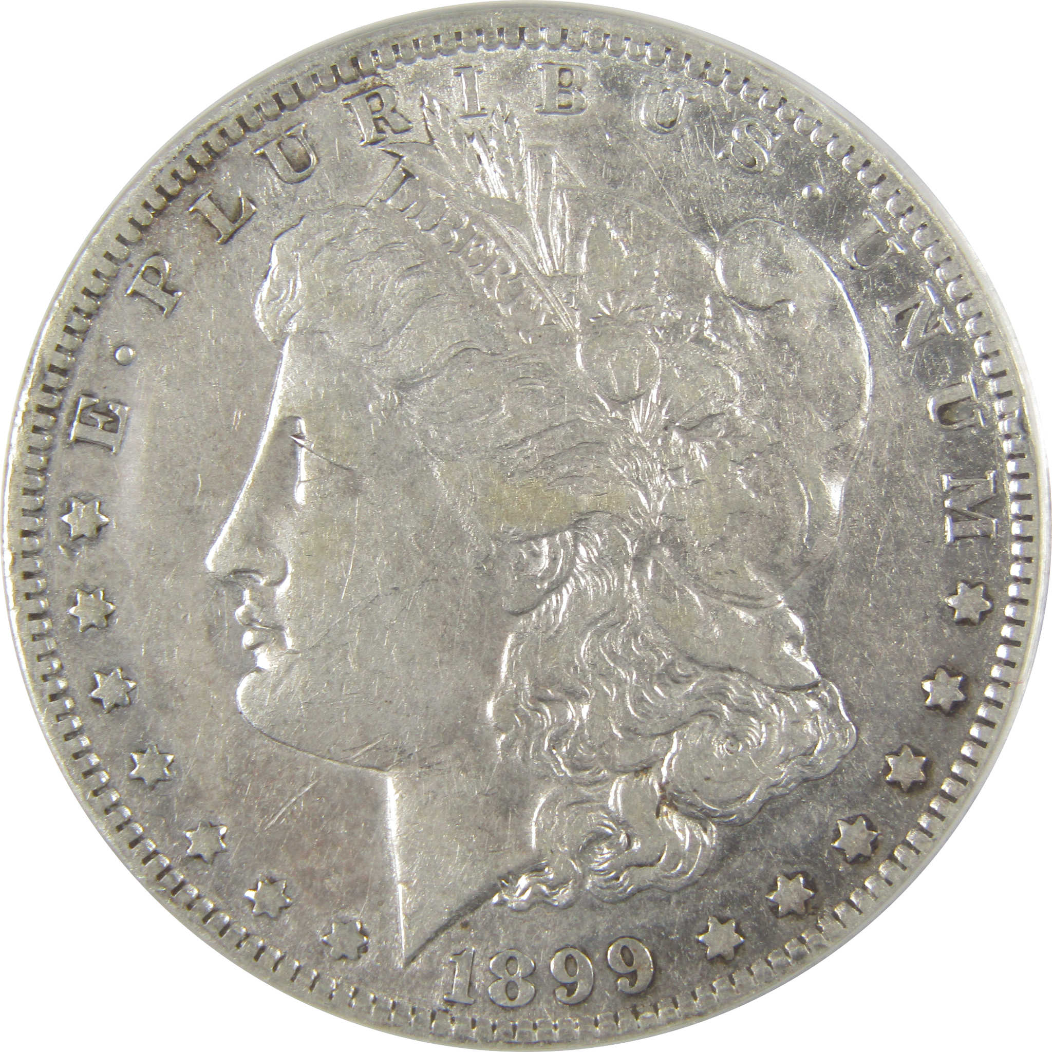 1899 S Morgan Dollar VF 30 Details ANACS Silver $1 Coin SKU:I19118 - Morgan coin - Morgan silver dollar - Morgan silver dollar for sale - Profile Coins & Collectibles
