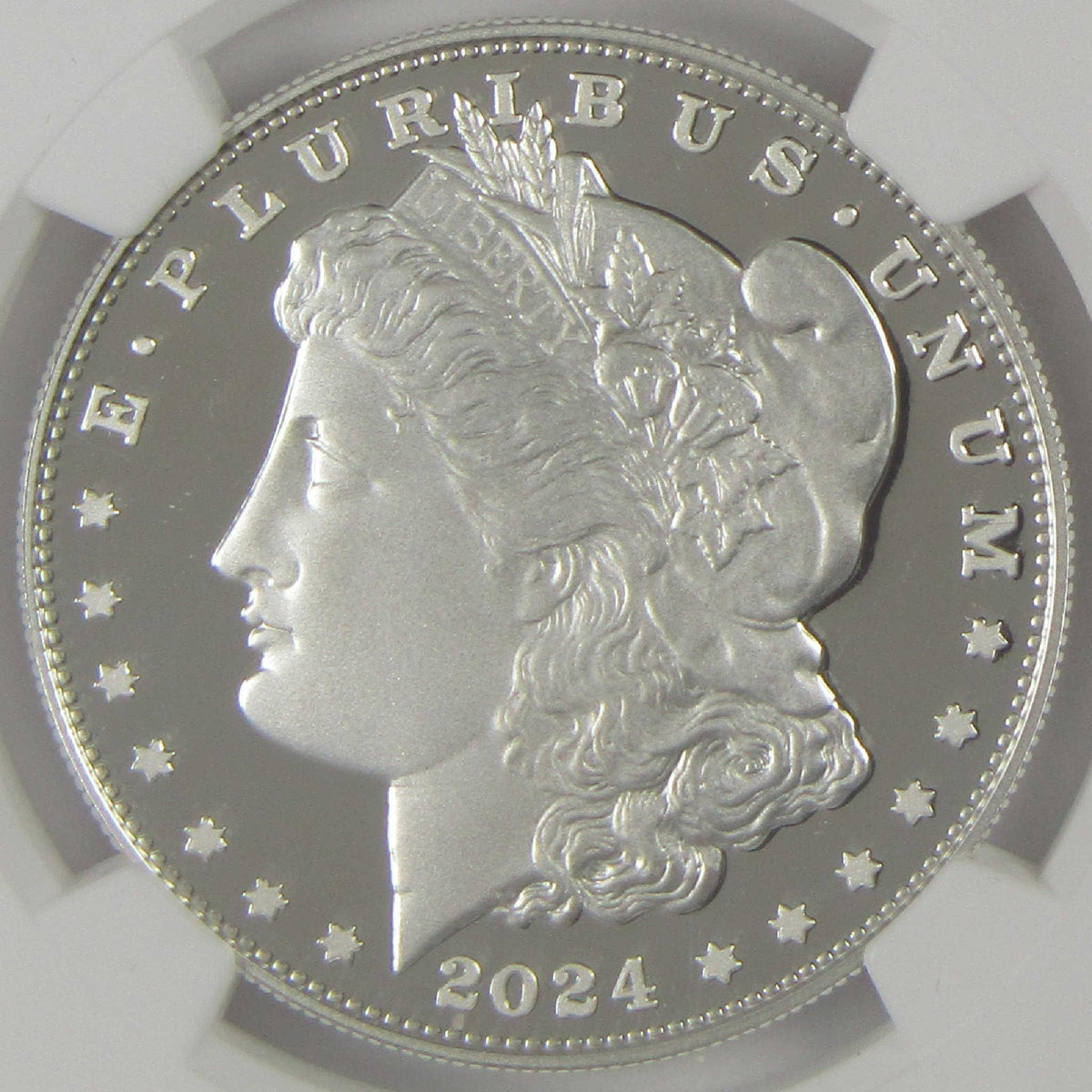 2024 S Morgan Silver Dollar PF 70 UCAM NGC Proof $1 Coin First Day
