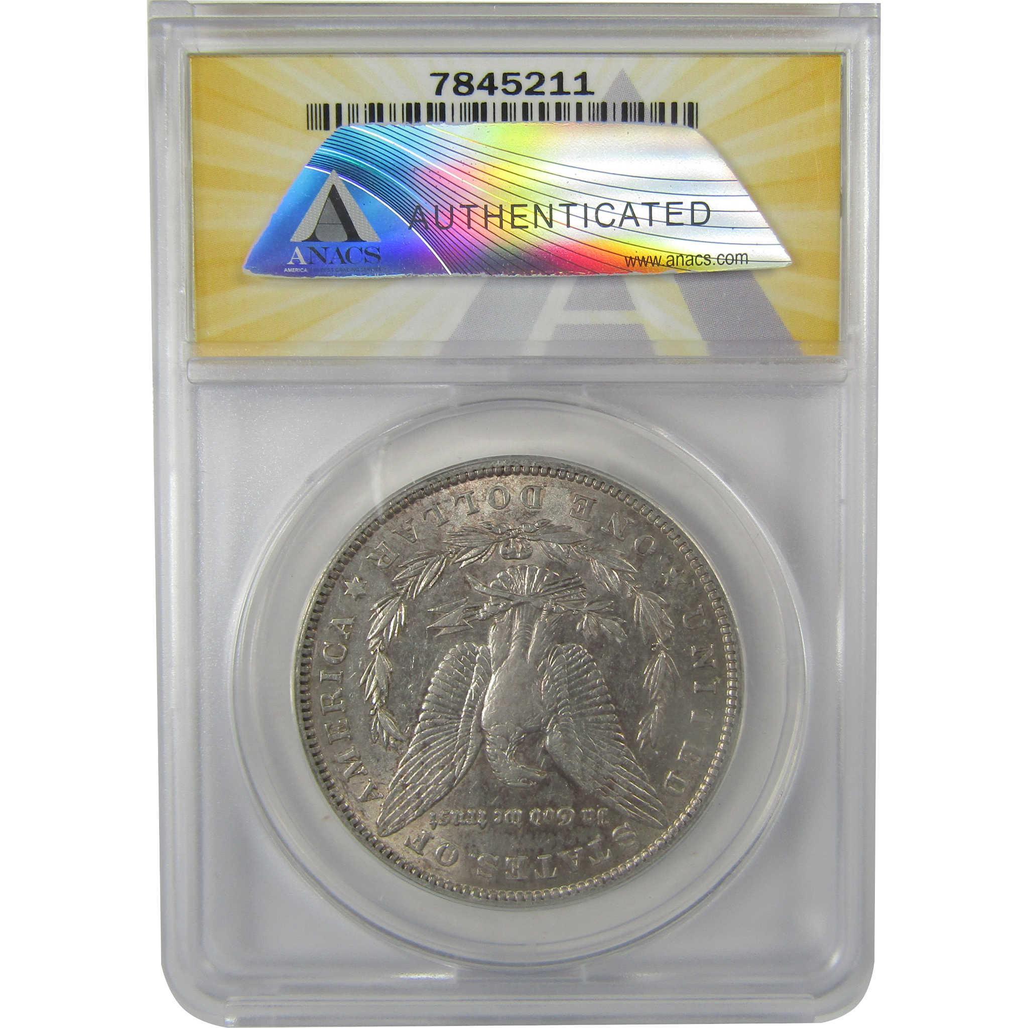 1901 Morgan Dollar AU 50 Details ANACS Silver $1 Coin SKU:I21285 - Morgan coin - Morgan silver dollar - Morgan silver dollar for sale - Profile Coins & Collectibles