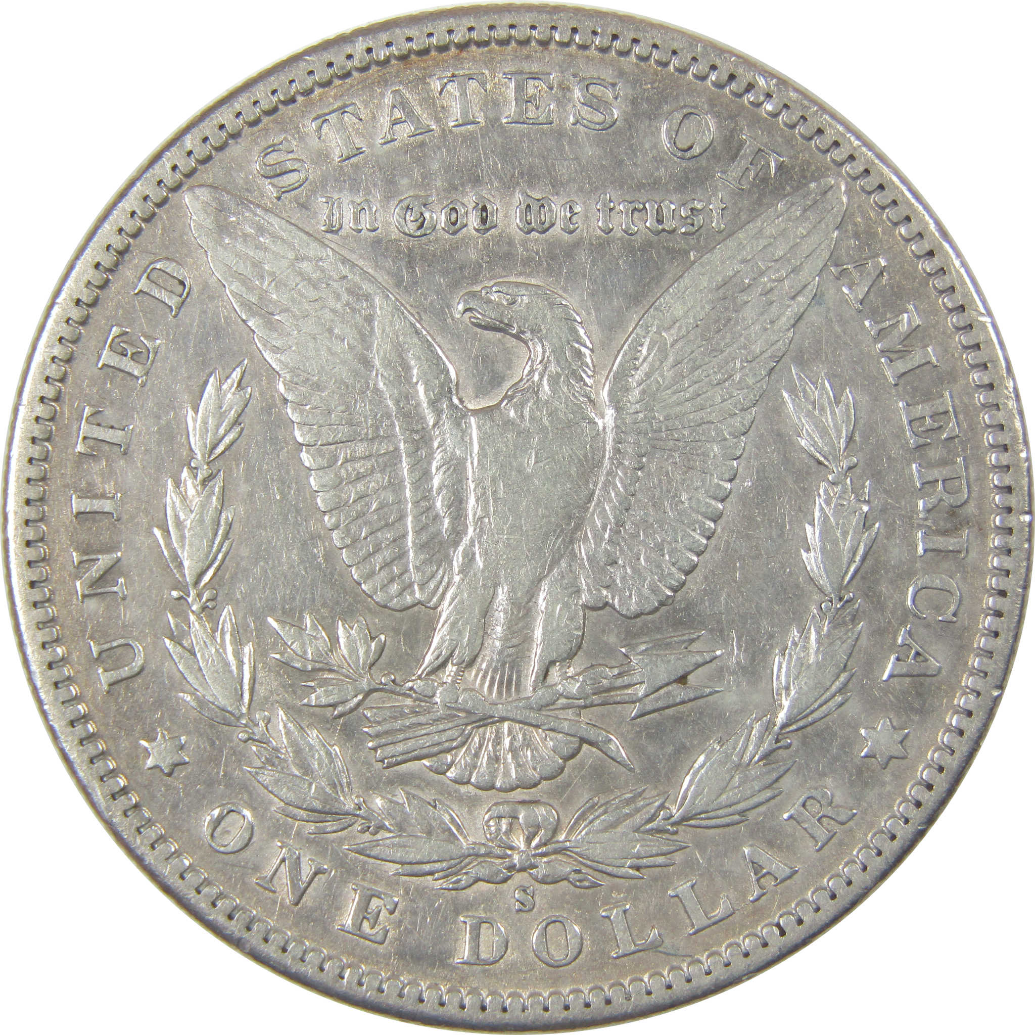 1896 S Morgan Dollar VF Very Fine Details Silver $1 Coin SKU:I23846 - Morgan coin - Morgan silver dollar - Morgan silver dollar for sale - Profile Coins & Collectibles